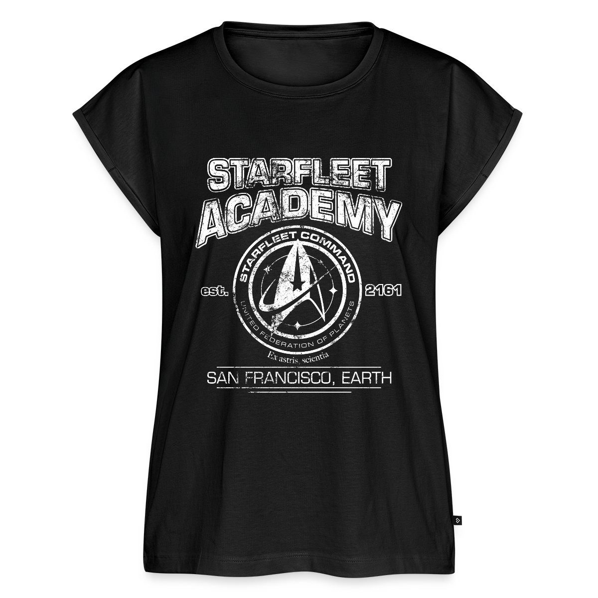 T-Shirt Star Trek Discovery Starfleet Academy Frauen Casual T-Shirt