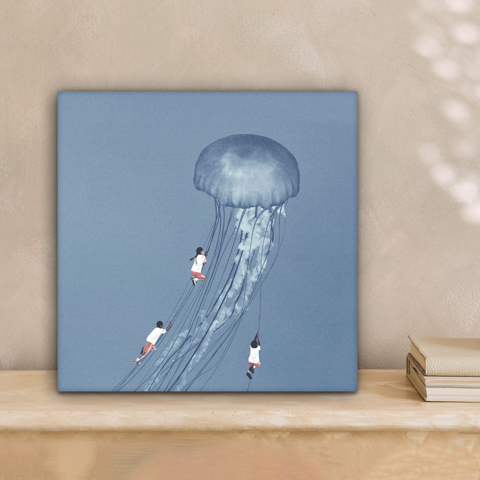 OneMillionCanvasses® Leinwandbild Kinder - Quallen - günstig online kaufen