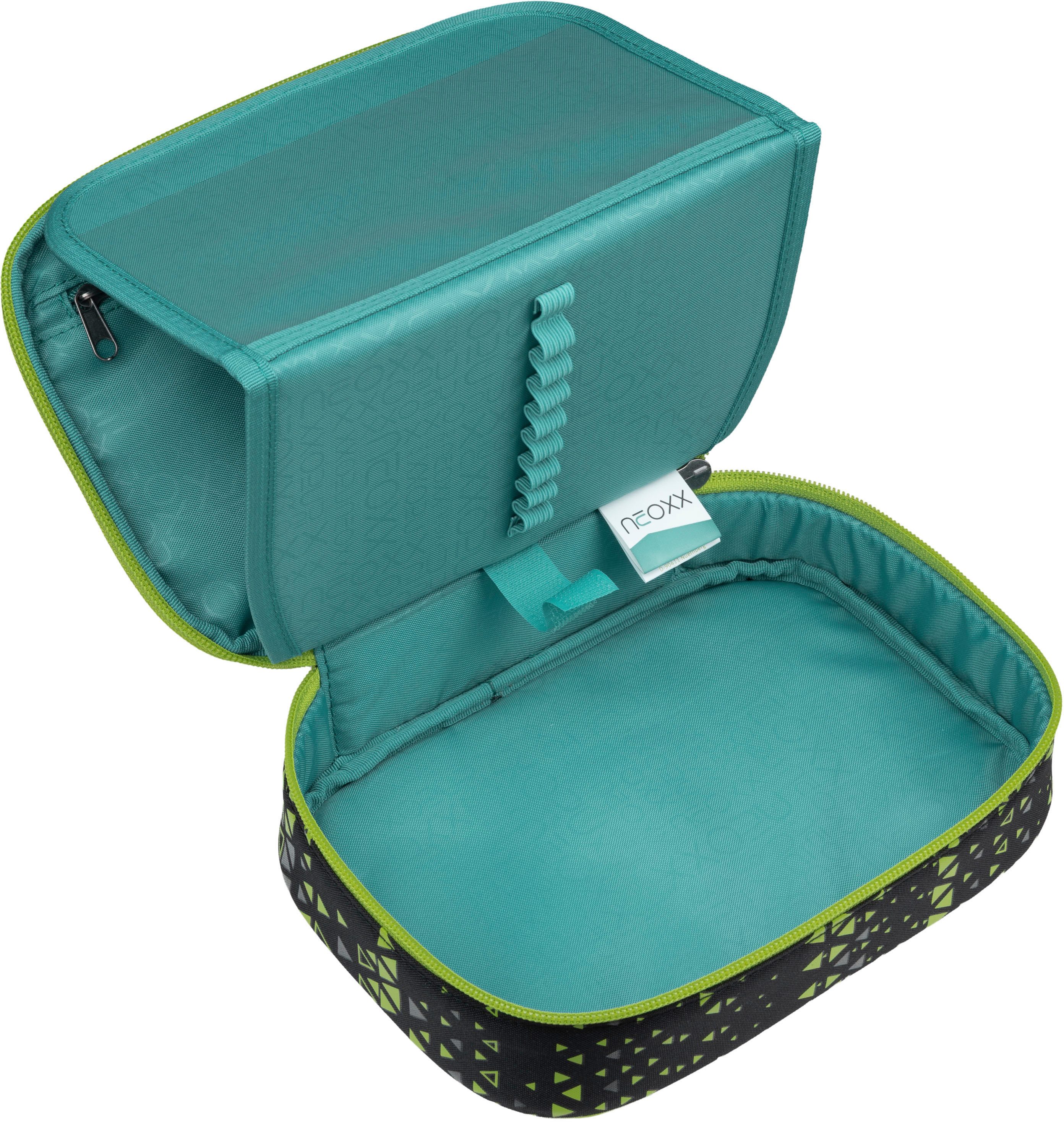 neoxx Schreibgeräteetui Schlamperbox, Dunk, teilweise aus recyceltem Material