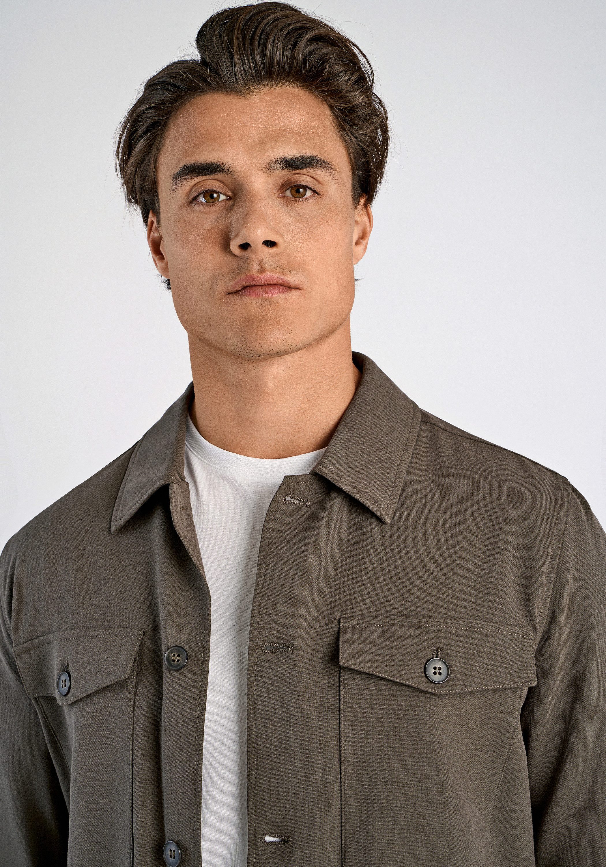 LINDBERGH Outdoorhemd Hemdjacke Relaxed Fit