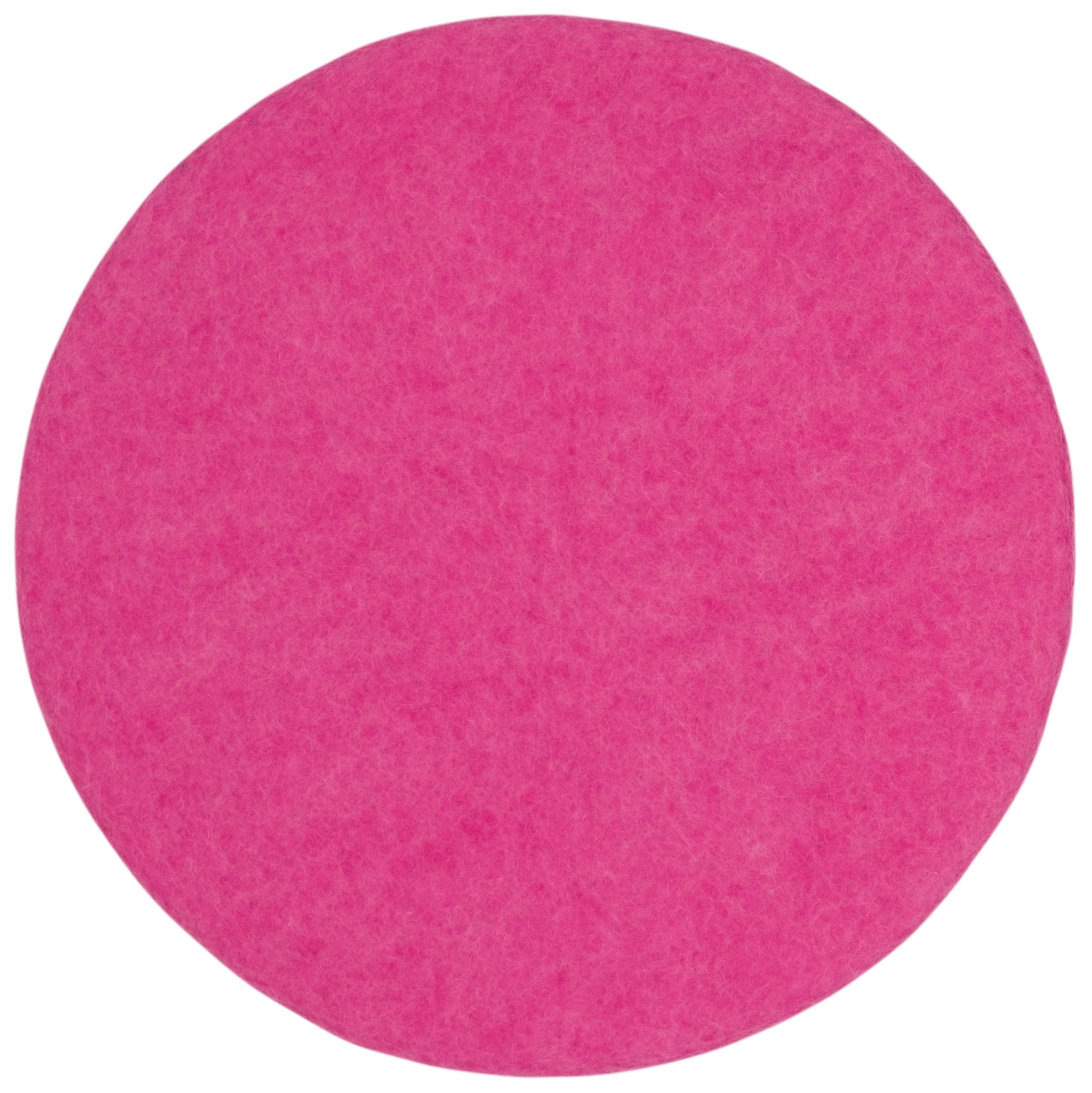 myfelt Stuhlkissen Filz Sitzauflage ⌀ 36 cm, rund, schmutzabweisend, 100% reine Schurwolle