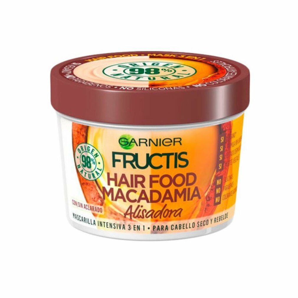 Garnier Fructis Food 390ml Haarkur Mask Smoothing Macadamia GARNIER Hair