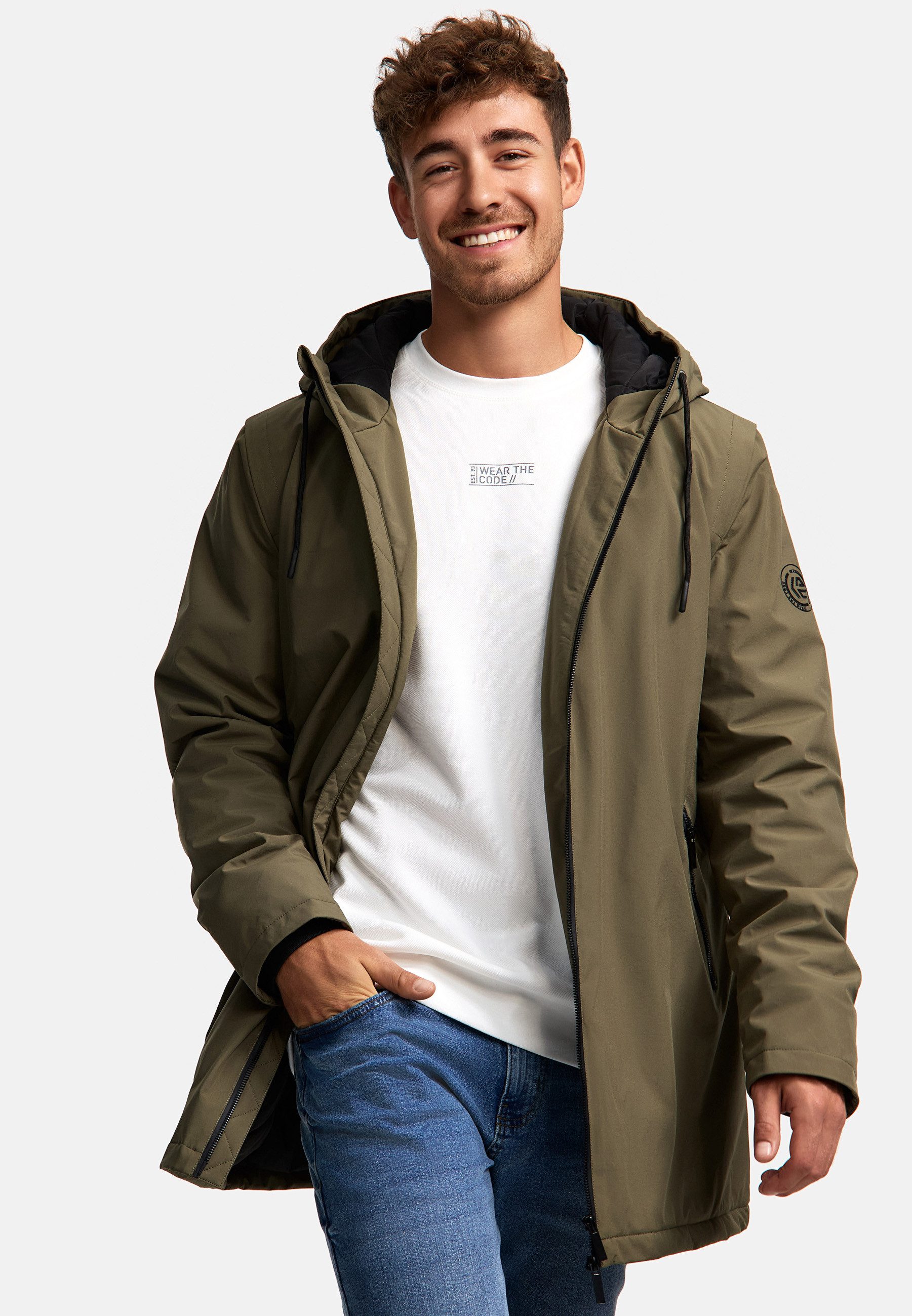 Indicode Parka Herren INEmilio Herrenparka Herrenjacke günstig online kaufen
