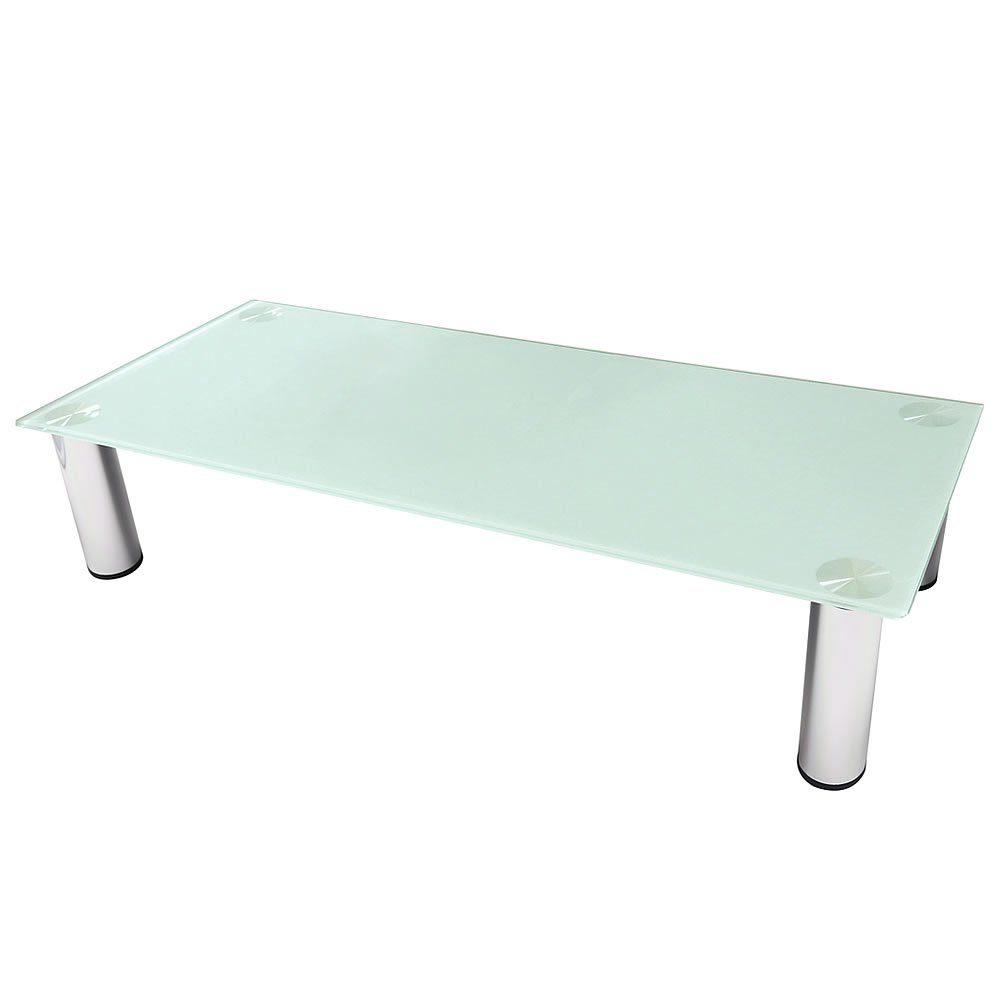 Melko TV-Rack Bildschirmerhöhung Schreibtischaufsatz Glasaufsatz Monitorauf günstig online kaufen