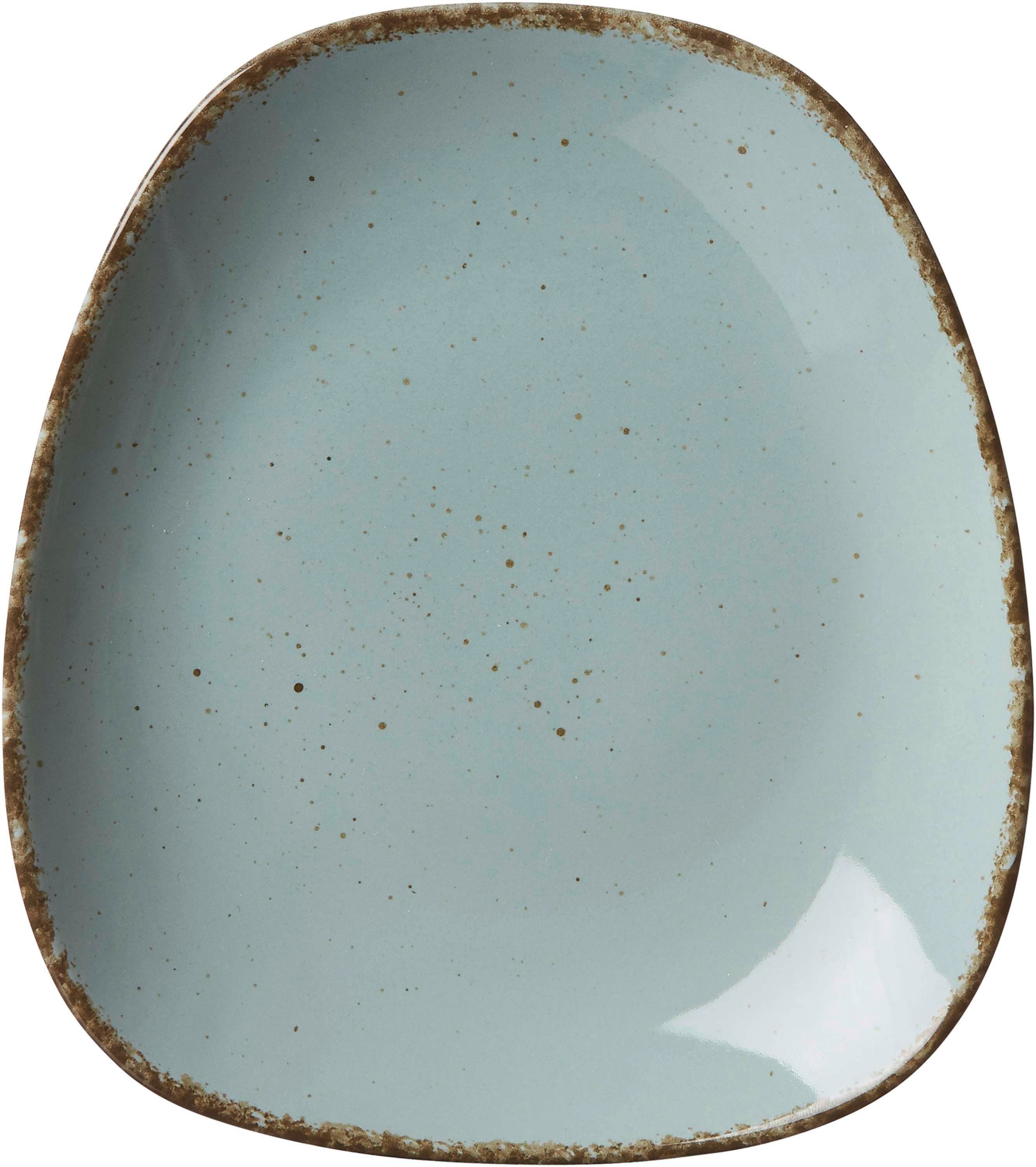 Ritzenhoff & Breker Тарелки Тарелка обеденная Тарелки Casa blau 22,5 x 20 x 3 cm, (1 St), Spülmaschinefest