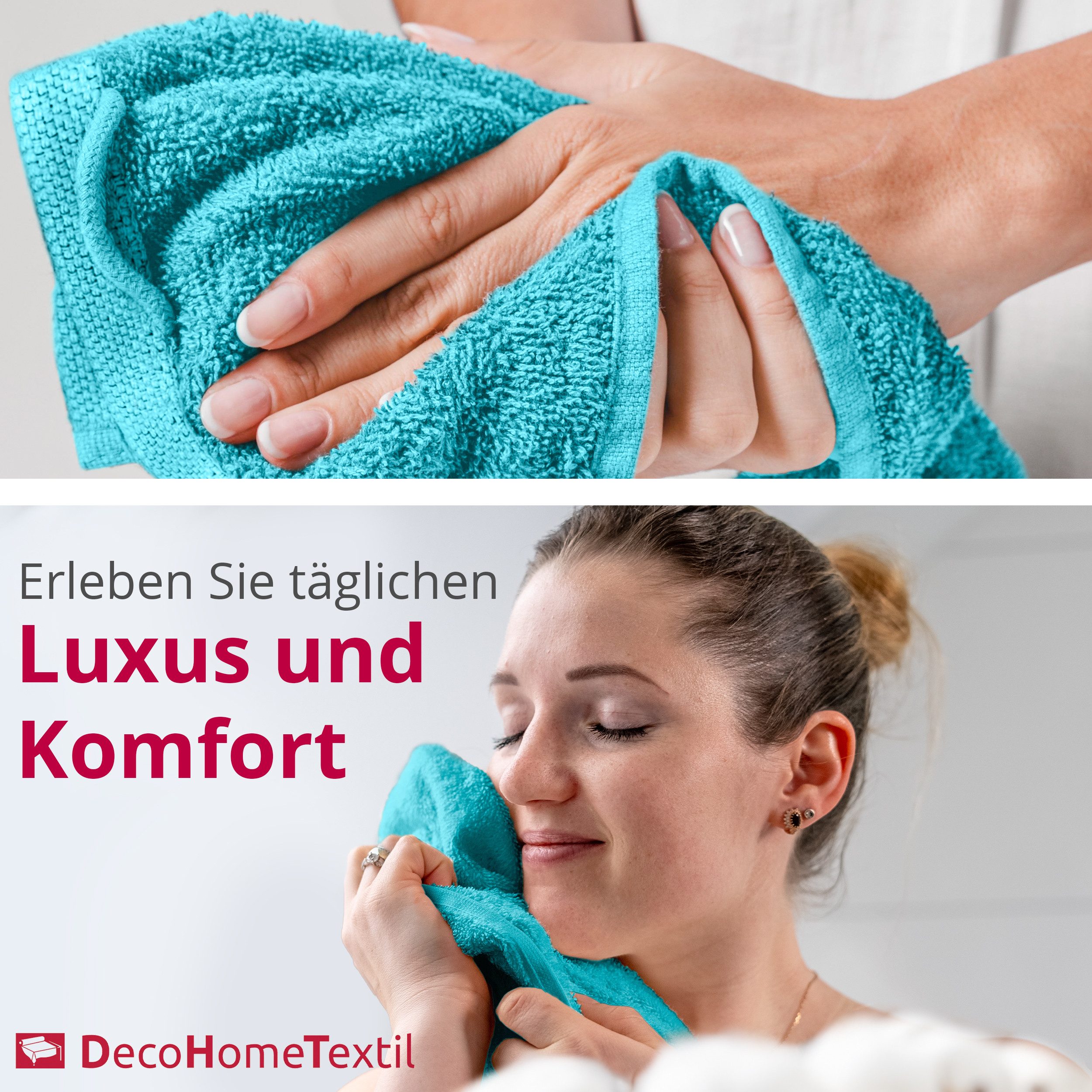 DecoHomeTextil Heimtextilmanufaktur Handtuch Handtuch Set 100% günstig online kaufen