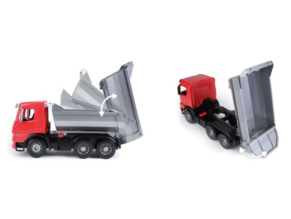 SIMM Spielwaren Spielzeug-Kipper Muldenkipper Arocs 3 Achser Funktionsfahrzeug
