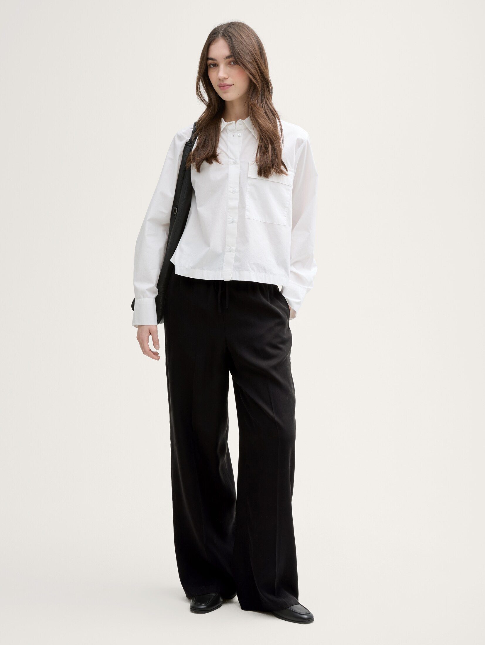 TOM TAILOR Denim Stoffhose Wide Leg günstig online kaufen