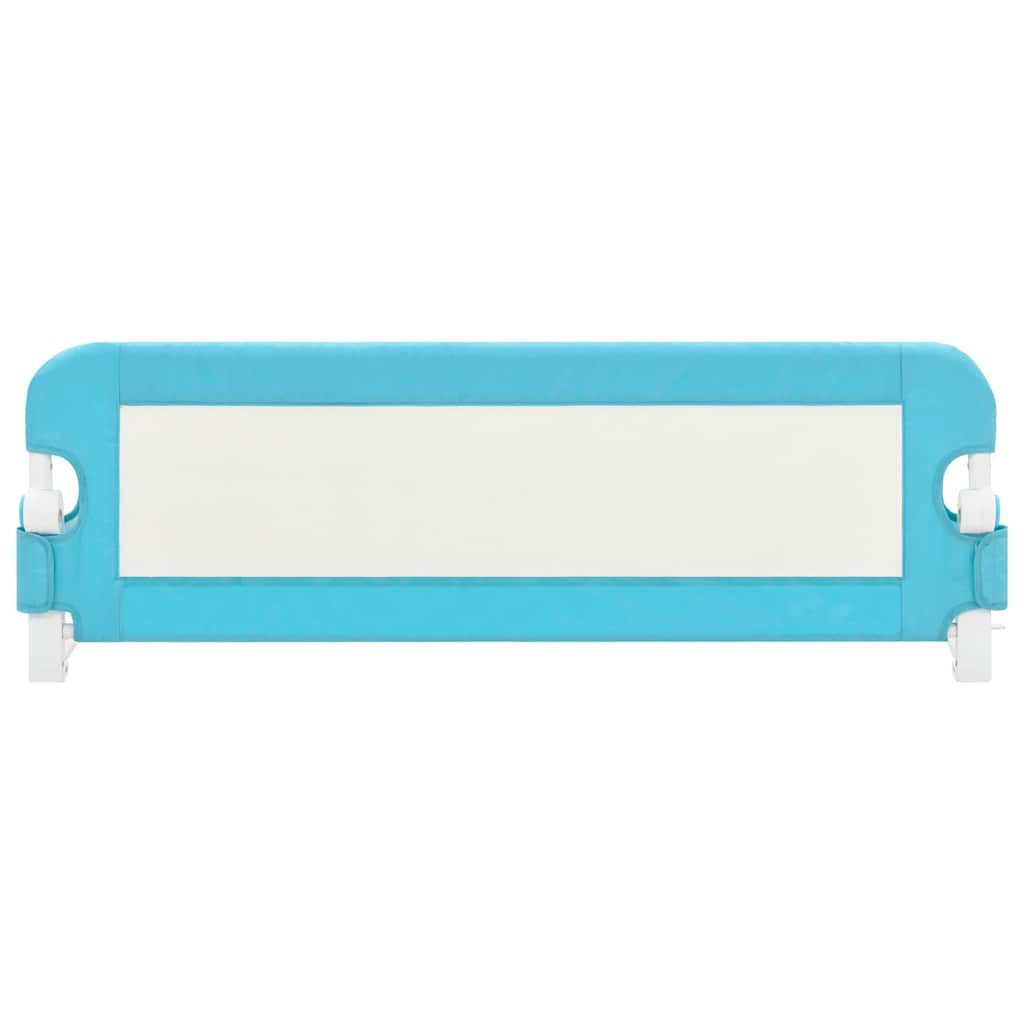 vidaXL Bettschutzgitter Kleinkind-Bettschutzgitter Blau 120x42 cm günstig online kaufen