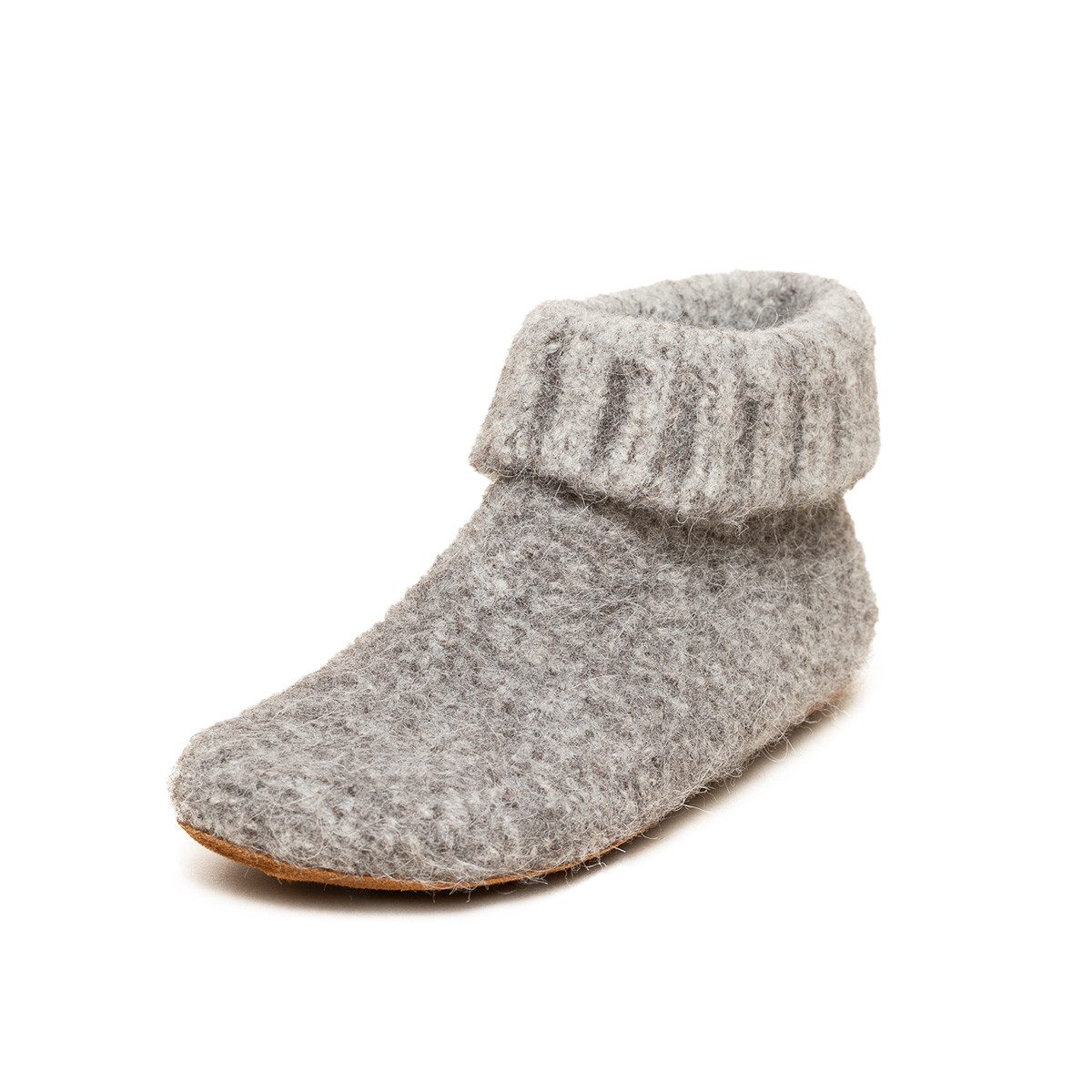 Gottstein Knit Boot Alpaka Hüttenschuhe (1-tlg) Hüttenschuh - Passt sich jeder Fußform perfekt an