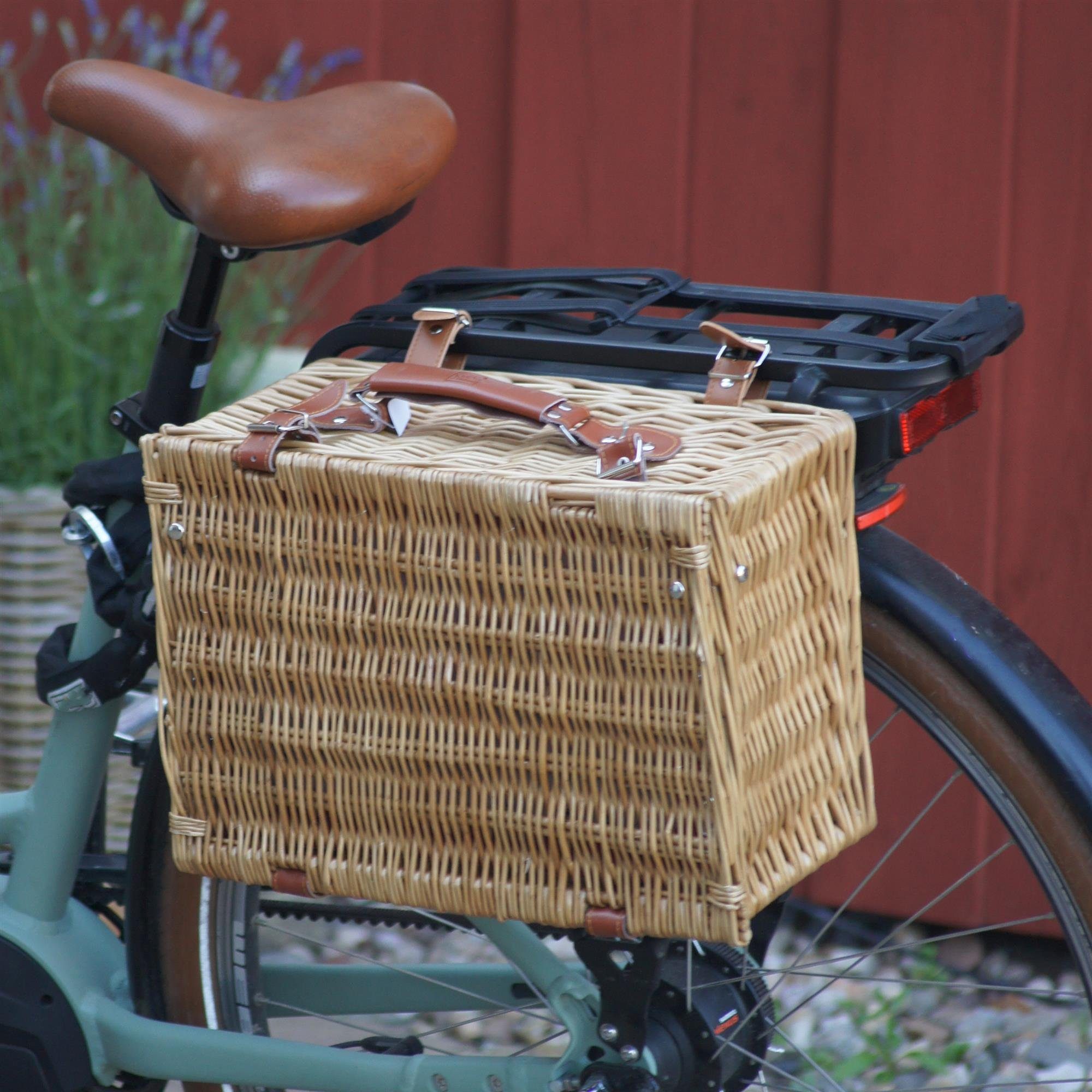 den für GARDEN Picknickkorb UNUS Gepäckträger Fahrradkorb