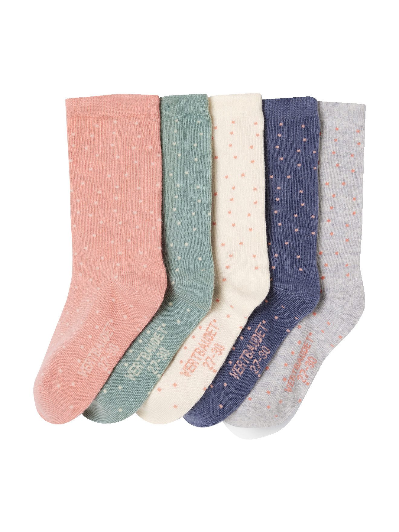 Socken 5er-Pack Mädchen Socken BASIC