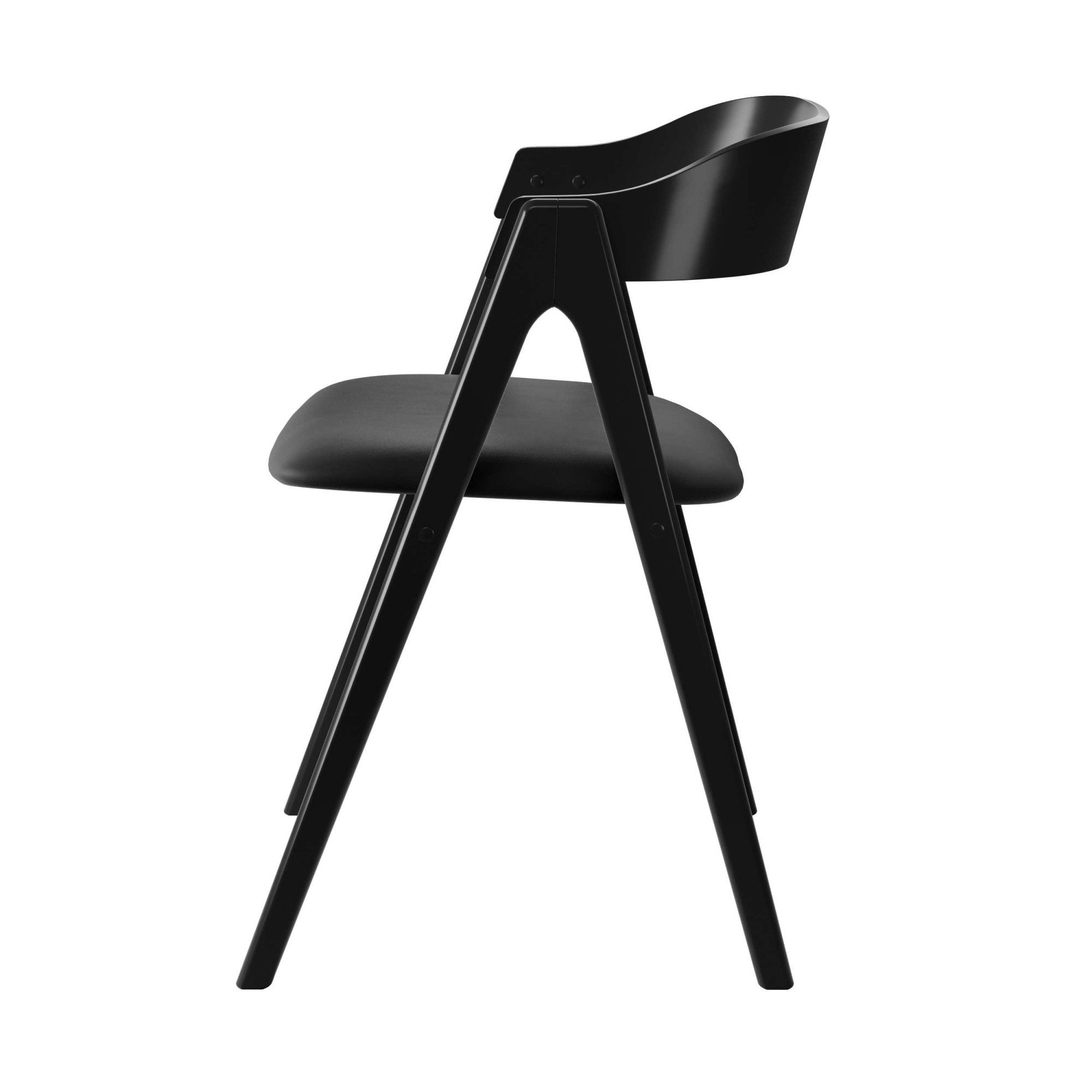 Hammel Furniture Stuhl Mette by Hammel (1 St), Massivholz, gepolsterte Sitzfläche, versch. Farbvarianten