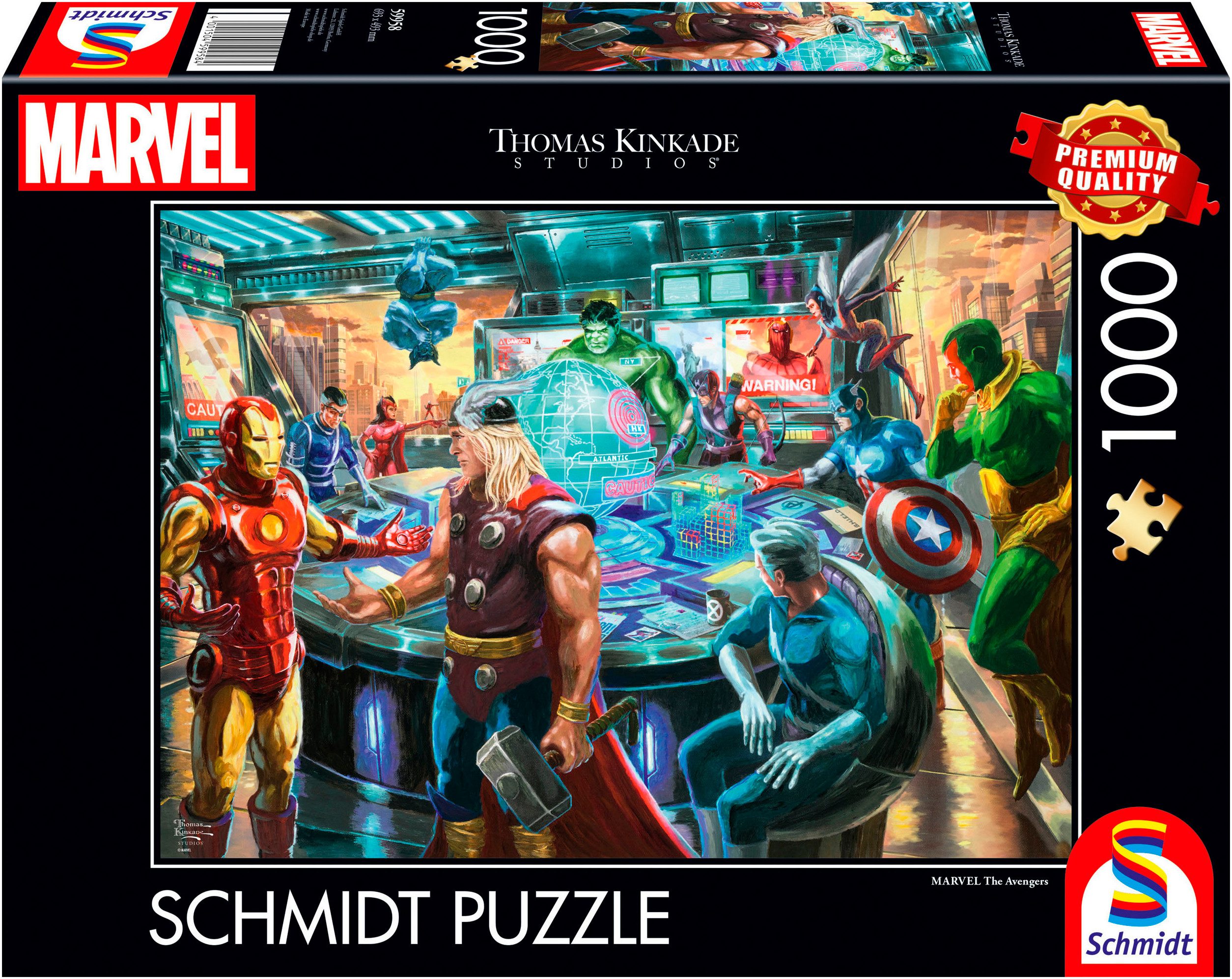 Puzzle The Avengers von Thomas Kinkade