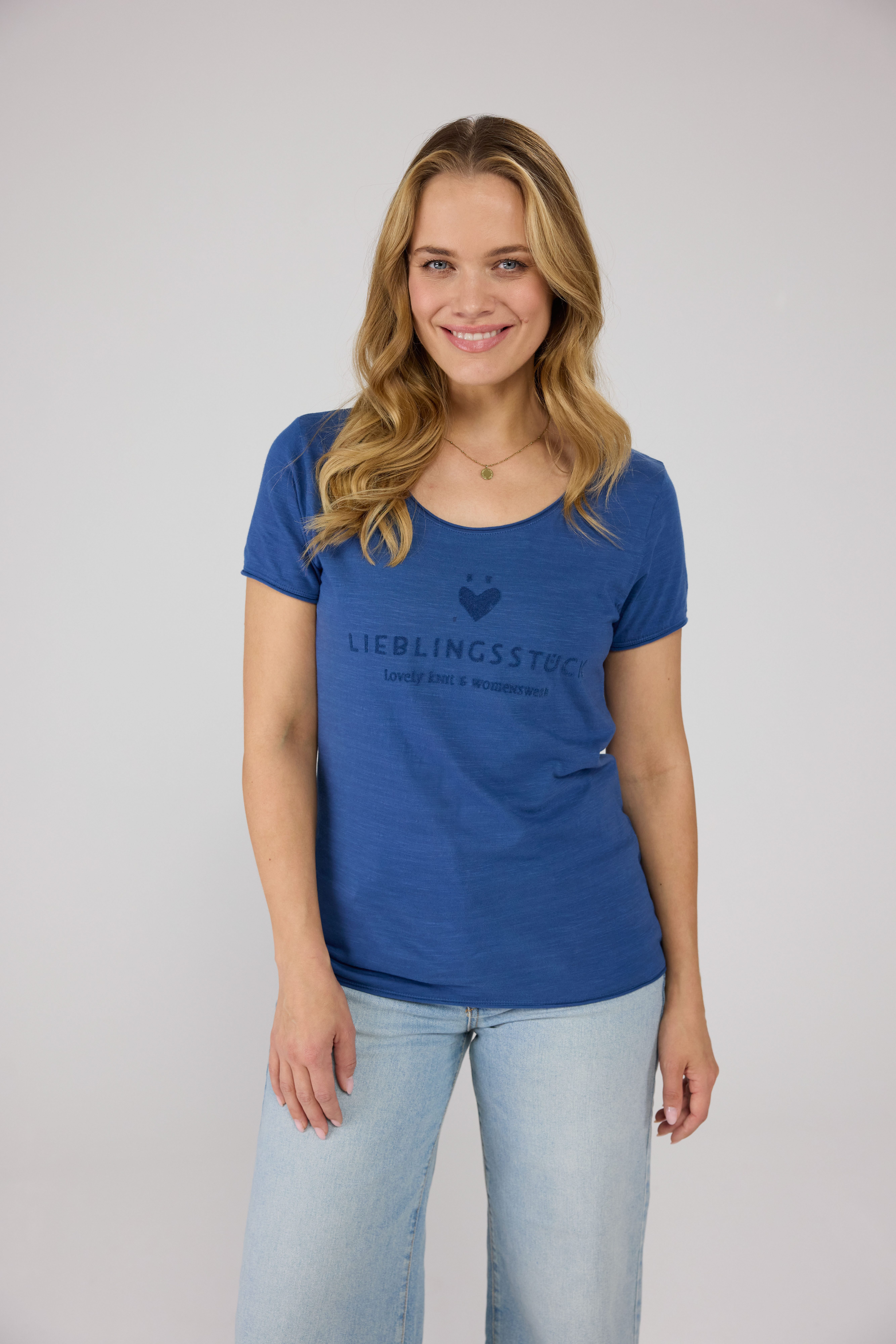 Lieblingsstück T-Shirt CiaEp mit Logo-Print günstig online kaufen