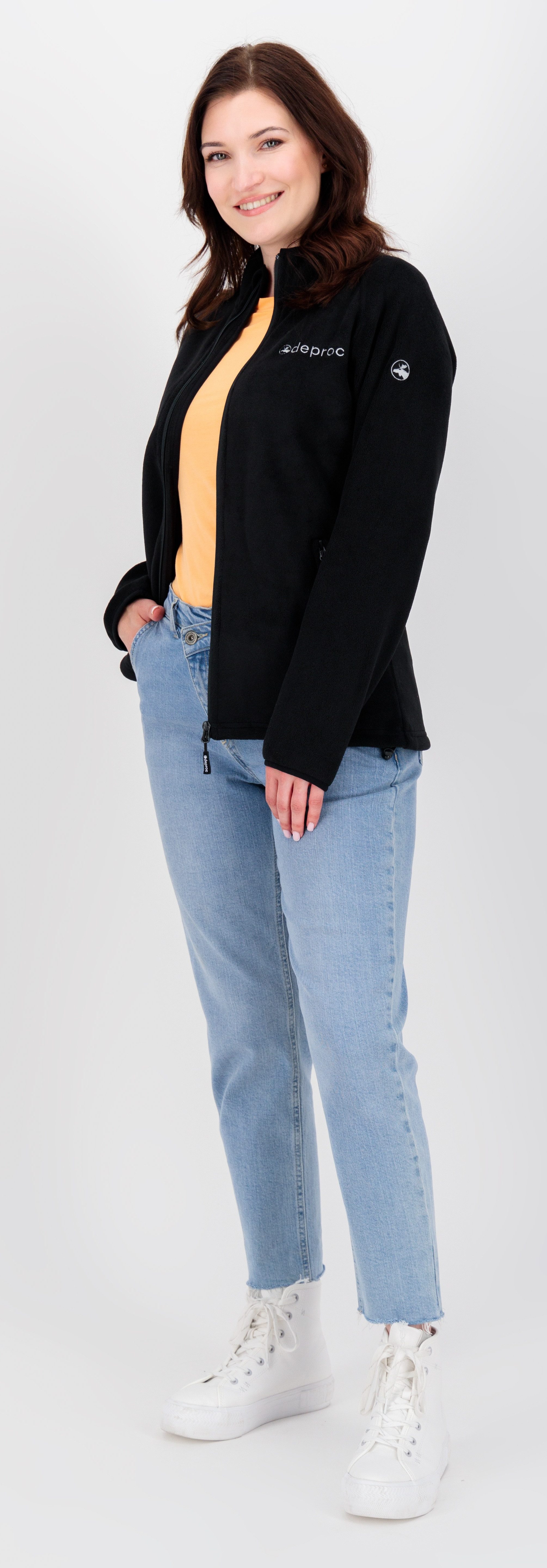 DEPROC Active Fleecejacke WAWA BAY CS Polarfleece, Fleece, Wohlfühljacke auch in Großen Größen – Bild 4 von 5