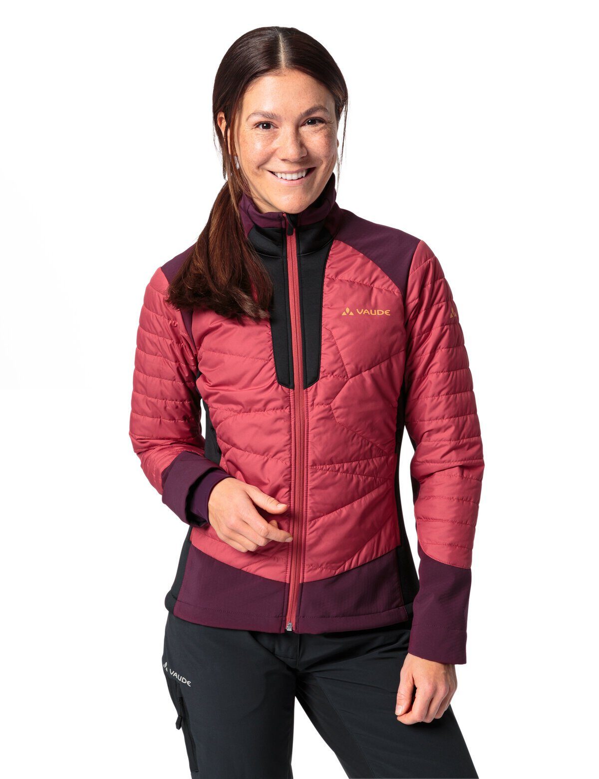 Women's kompensiert Minaki VAUDE Klimaneutral Jacket brick (1-St) III Outdoorjacke