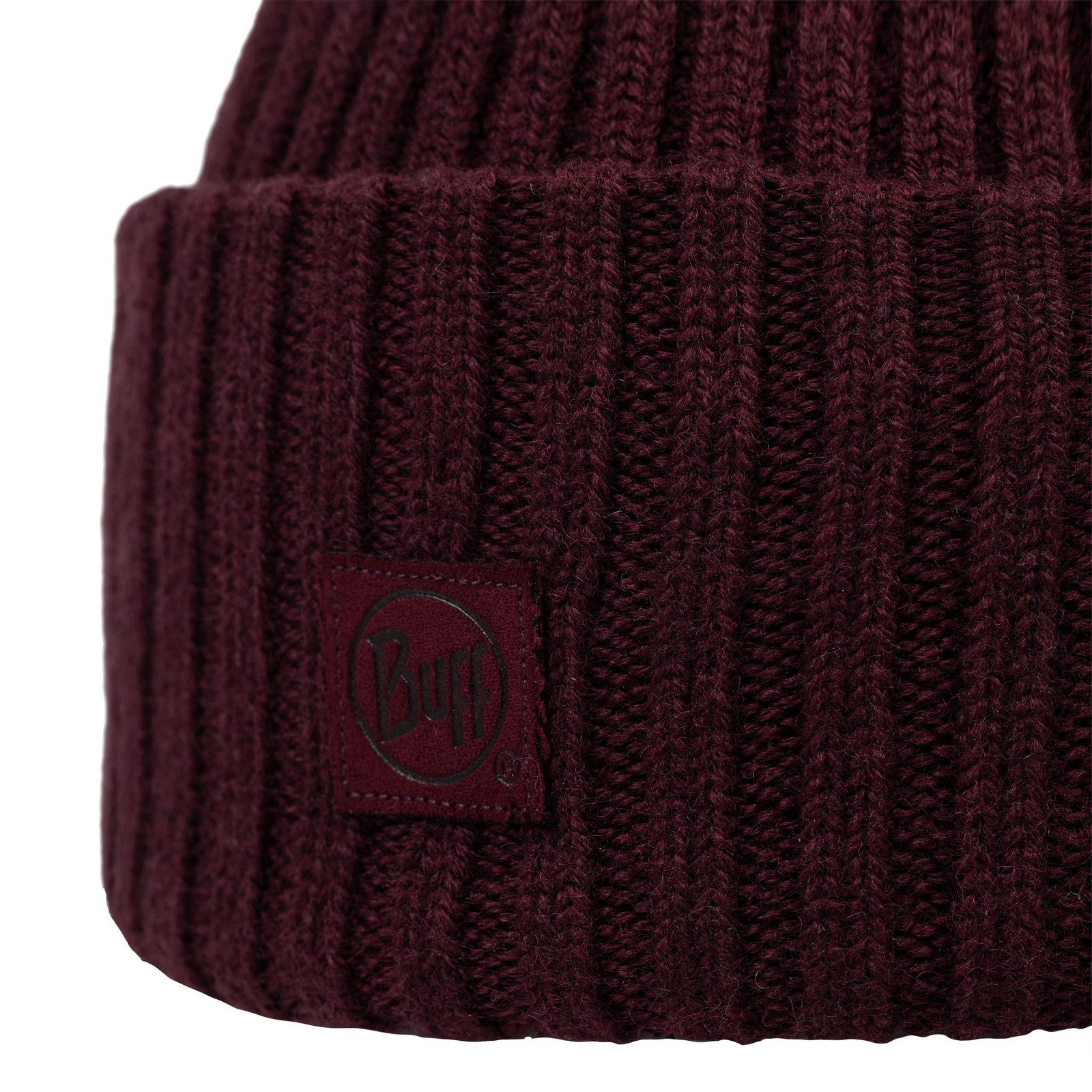 Buff Strickmütze Knitted Beanie Erviny mit breitem Umschlag