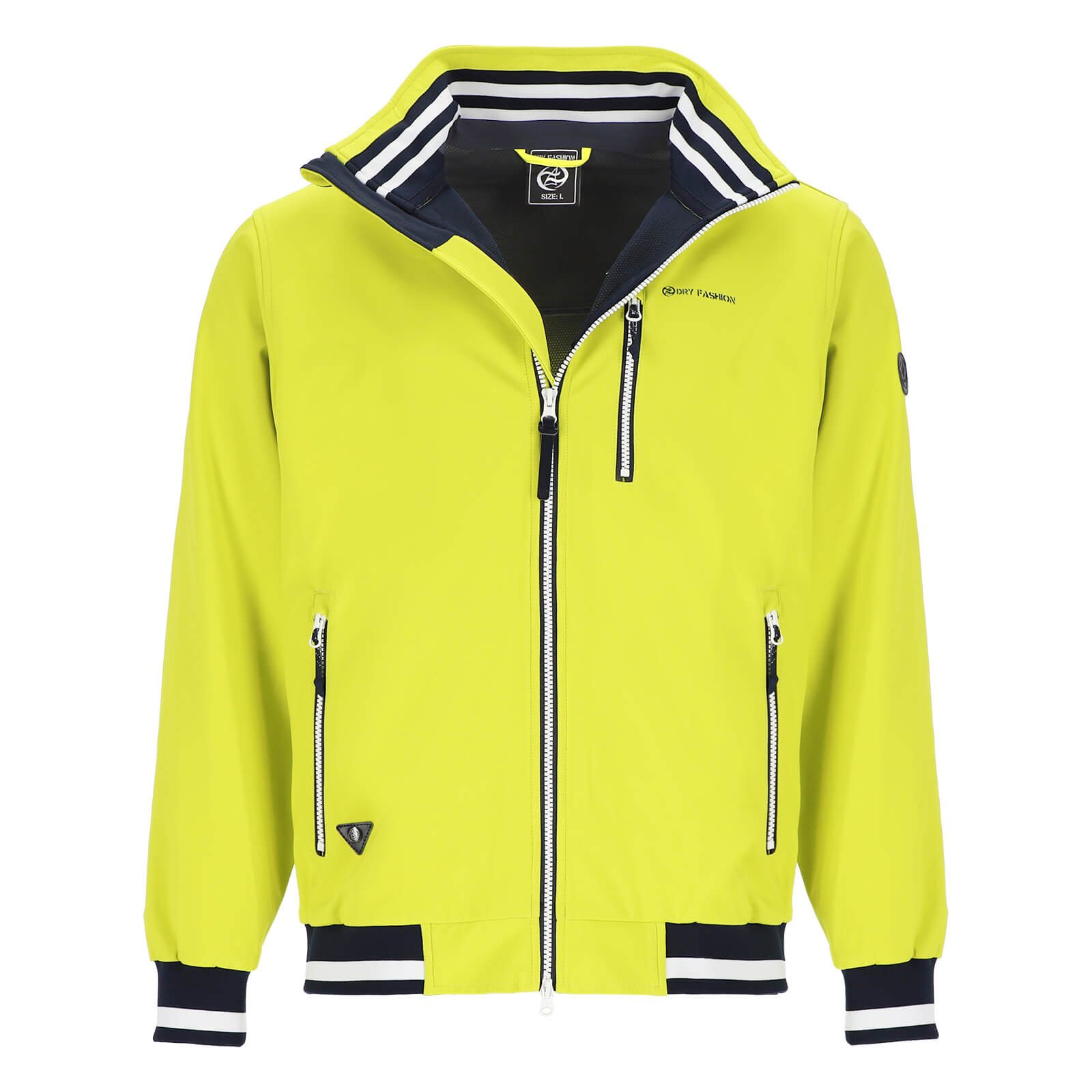 Dry Fashion Funktionsjacke Hamburg Herren Funktions-Blouson Hamburg mit Innenfutter und abnehmbare Kapuze