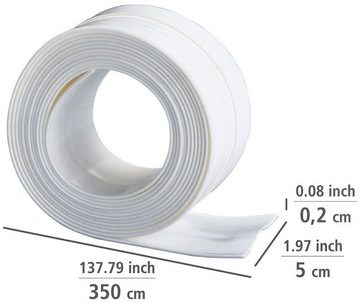 WENKO Wannenabdichtband Extrabreit, (1-St), 3,5 m, weiß
