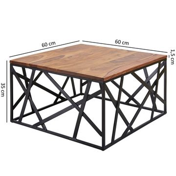 KADIMA DESIGN Couchtisch Wohnzimmertisch Holz Massiv Sofatisch Tisch