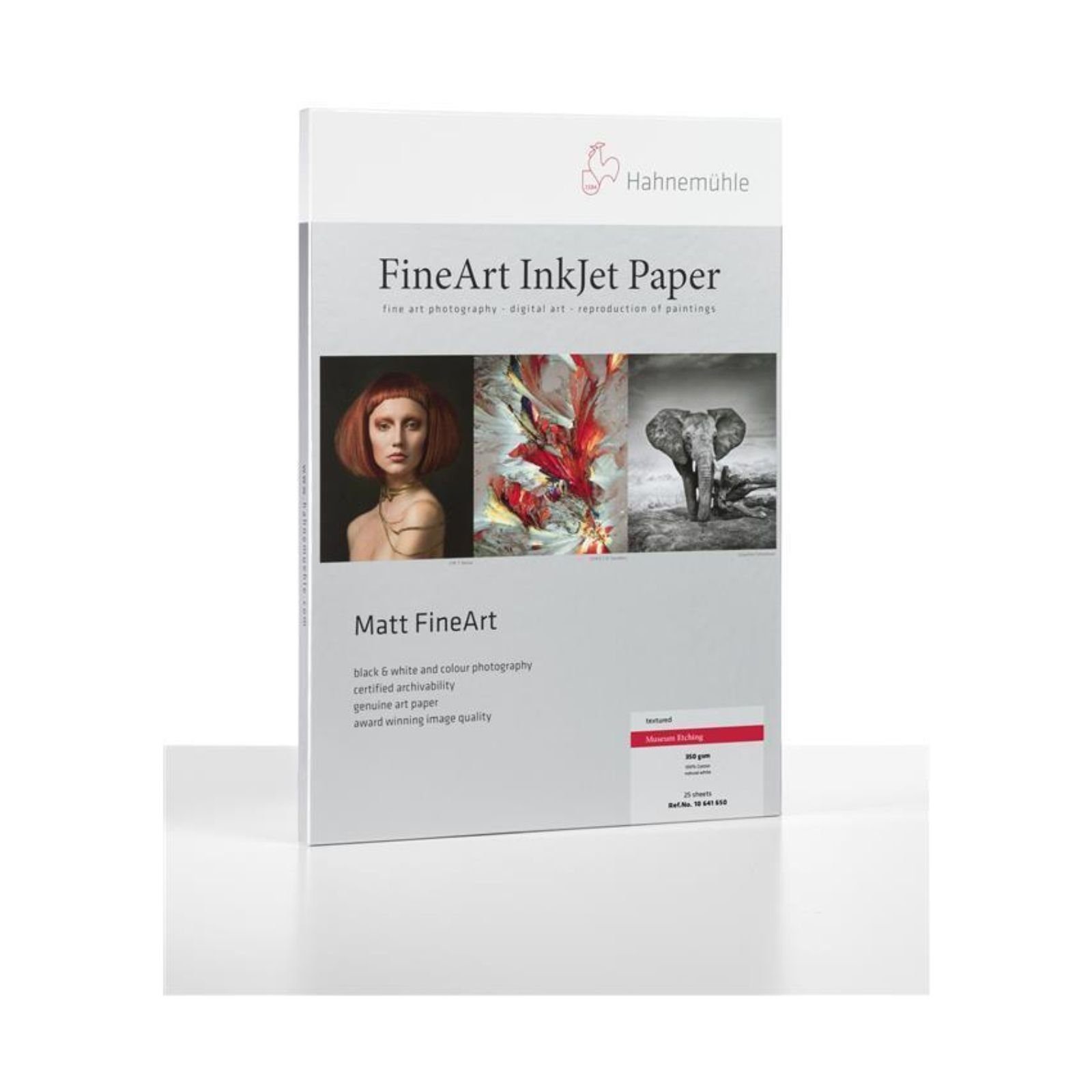 Hahnemühle Fotopapier Museum Etching - - Inkjet-Papier g/m² 25 DIN 350 Blatt - FineArt A4