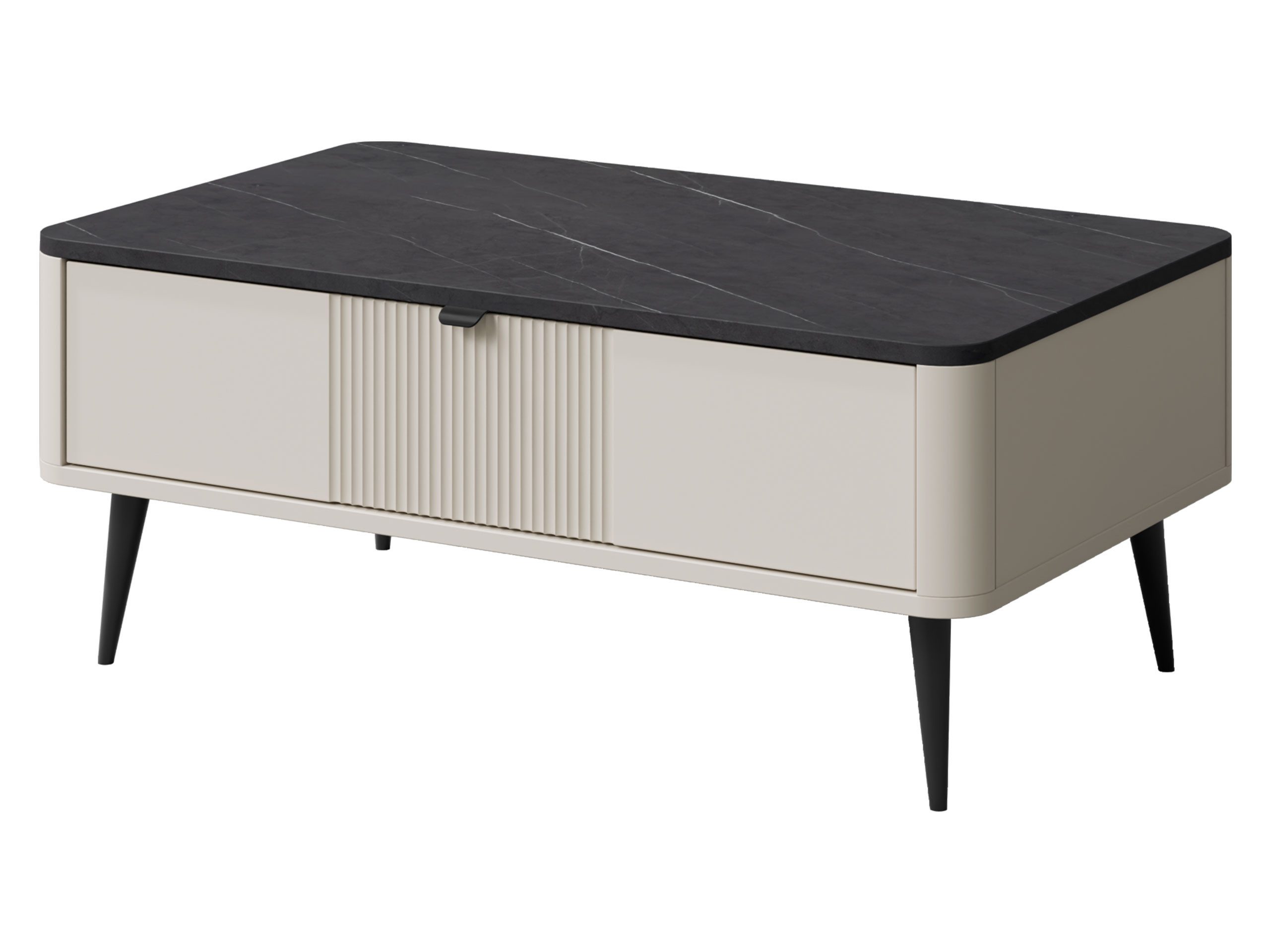 MIRJAN24 Couchtisch Marly RE16 (mit Klappe), 100x60x42 cm