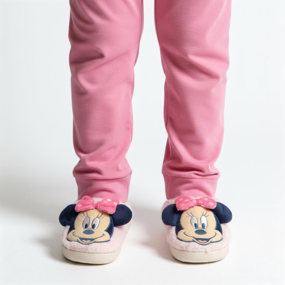 Cerda Disney Minnie Mouse Mädchen offene Hausschuhe Slipper – Bild 5 von 5