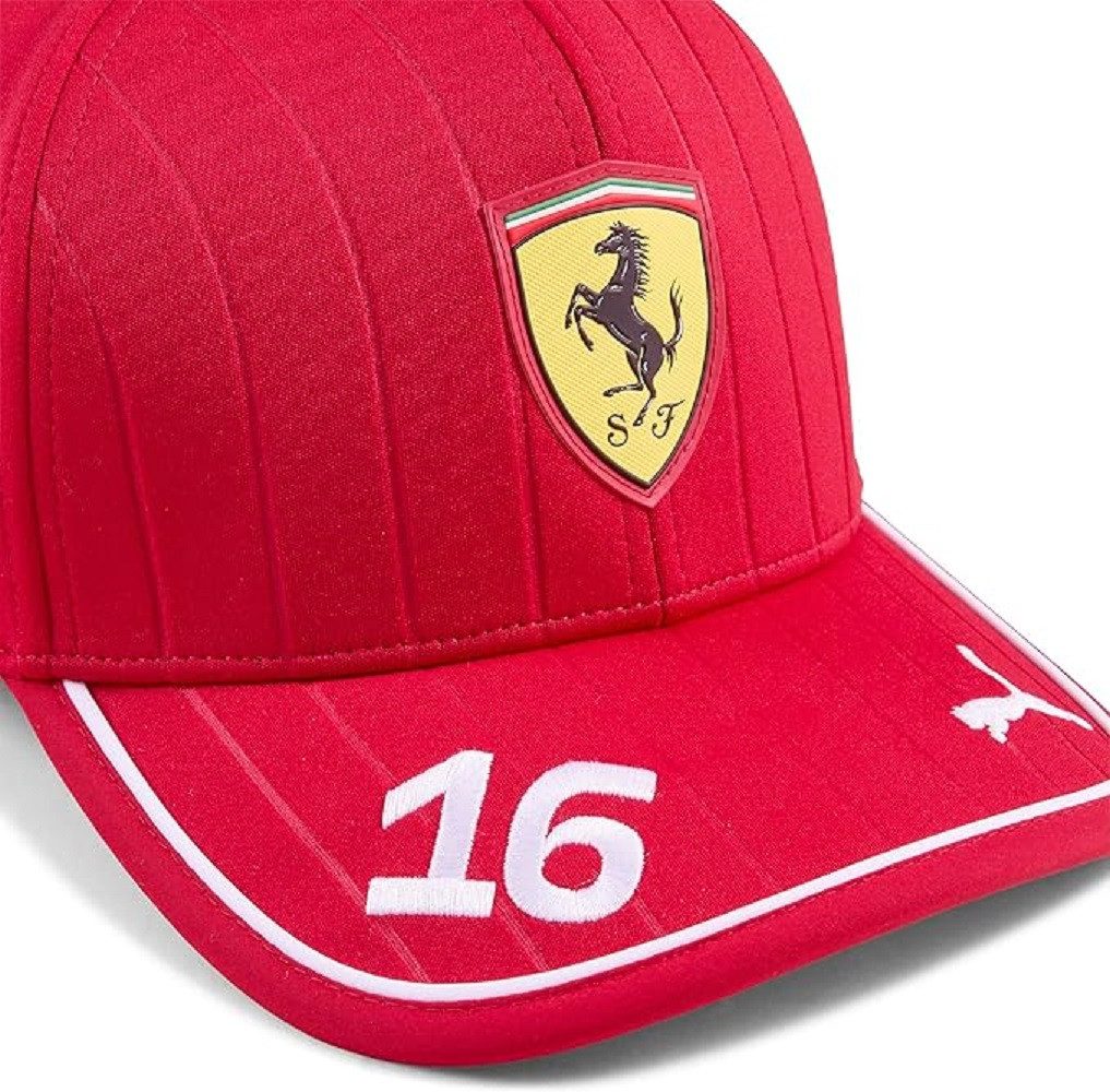 Ferrari Baseball Cap Scuderia Ferrari F1 2025 Charles Leclerc Kappe Basecap Cap (1-St)