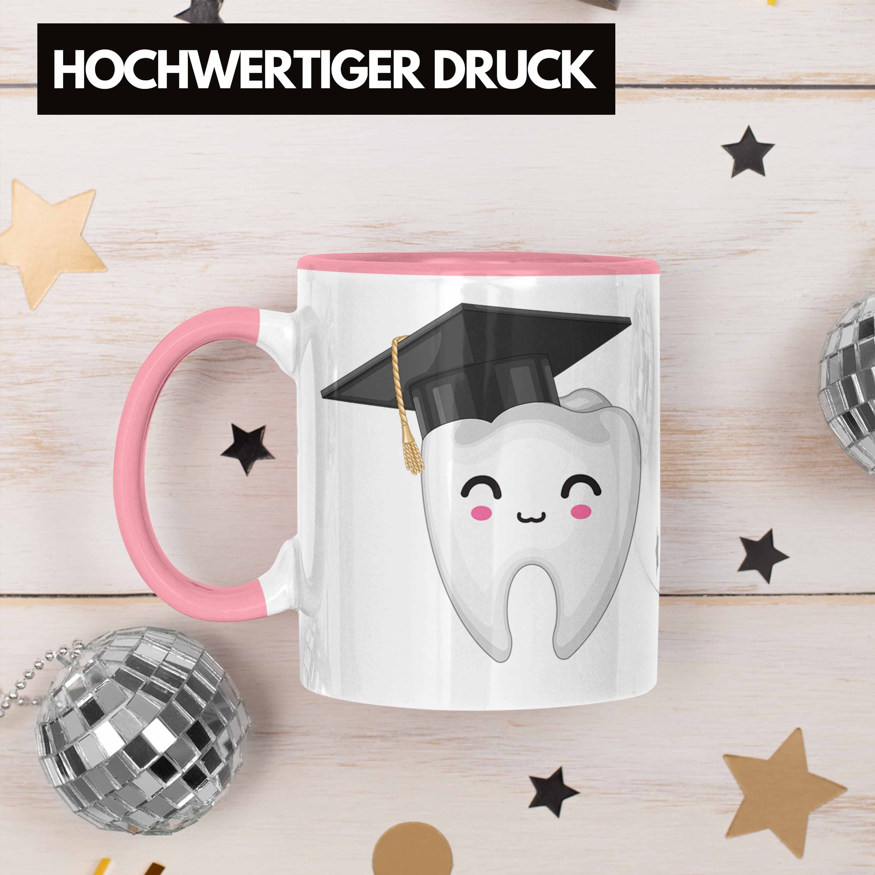 Trendation Tasse Trendation - Zahnmedizin Studium Bestanden Tasse Geschenk Angehender Z