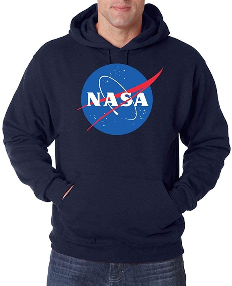 Youth Designz Kapuzenpullover NASA Logo Herren Hoodie Pullover Fun-Print Geschenk Männer mit modischem Space Print