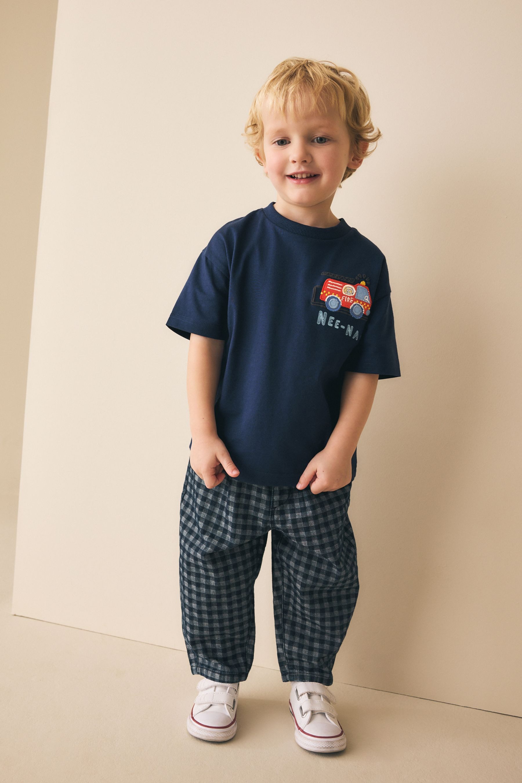 Next T-Shirt T-Shirt mit Applikation (1-tlg)