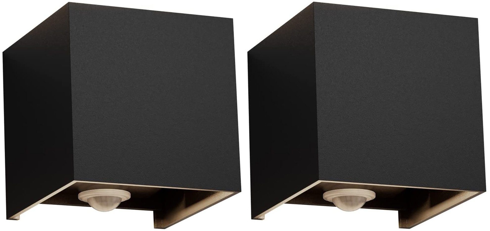 KUKAK LED Außen-Wandleuchte, LED fest integriert, Tageslichtweiß, einstellb günstig online kaufen