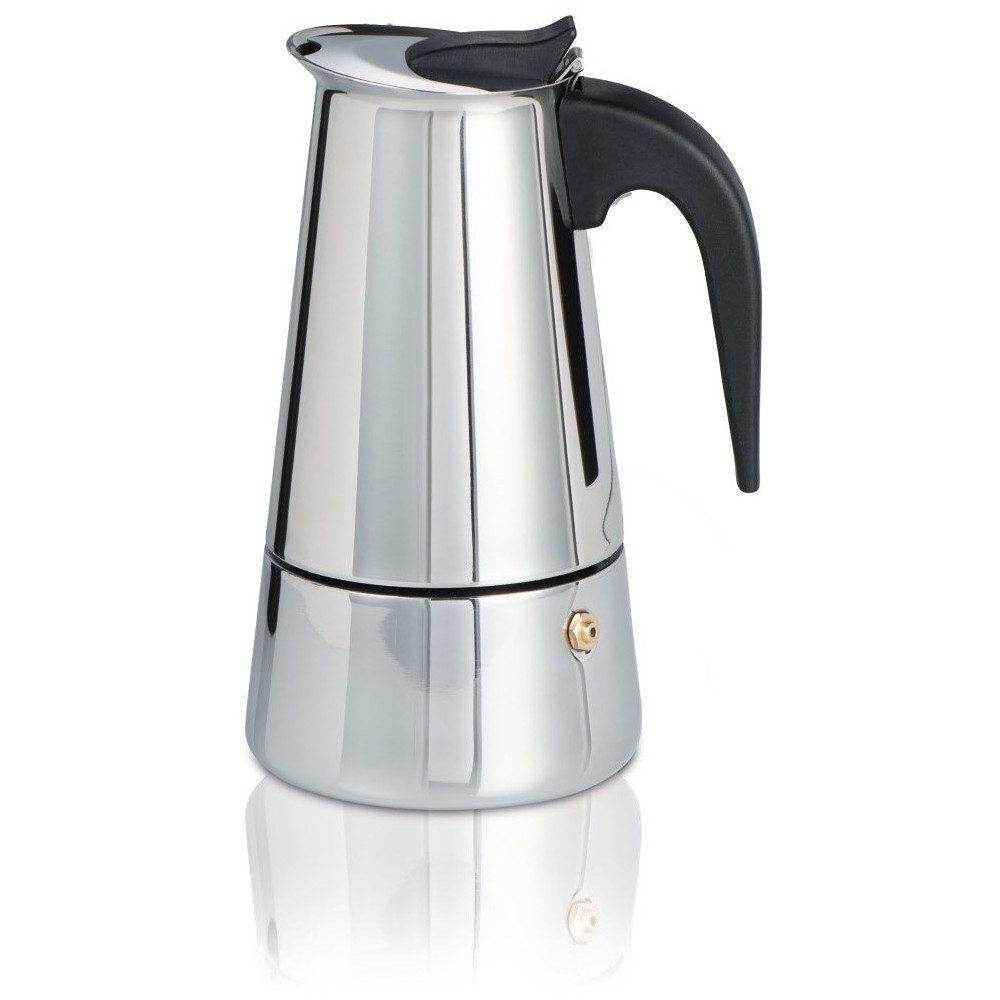 Xavax Espressokocher, Papierfilter, Edelstahl, geeignet für alle Herdarten, inkl. Induktion