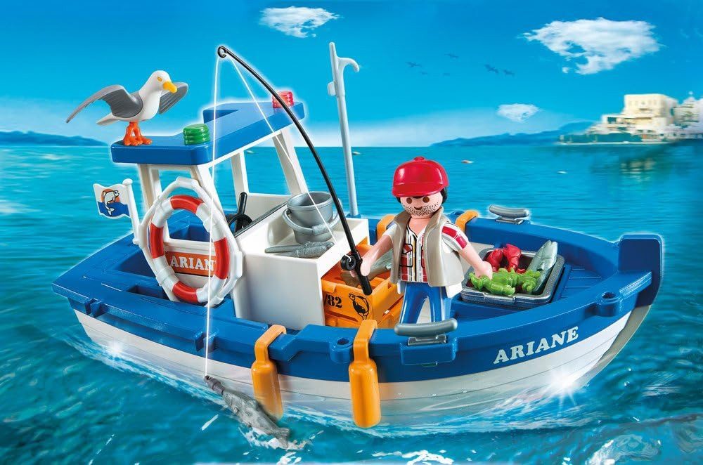 Playmobil® Spielwelt Fischkutter, (Set, 1-tlg., 1 günstig online kaufen