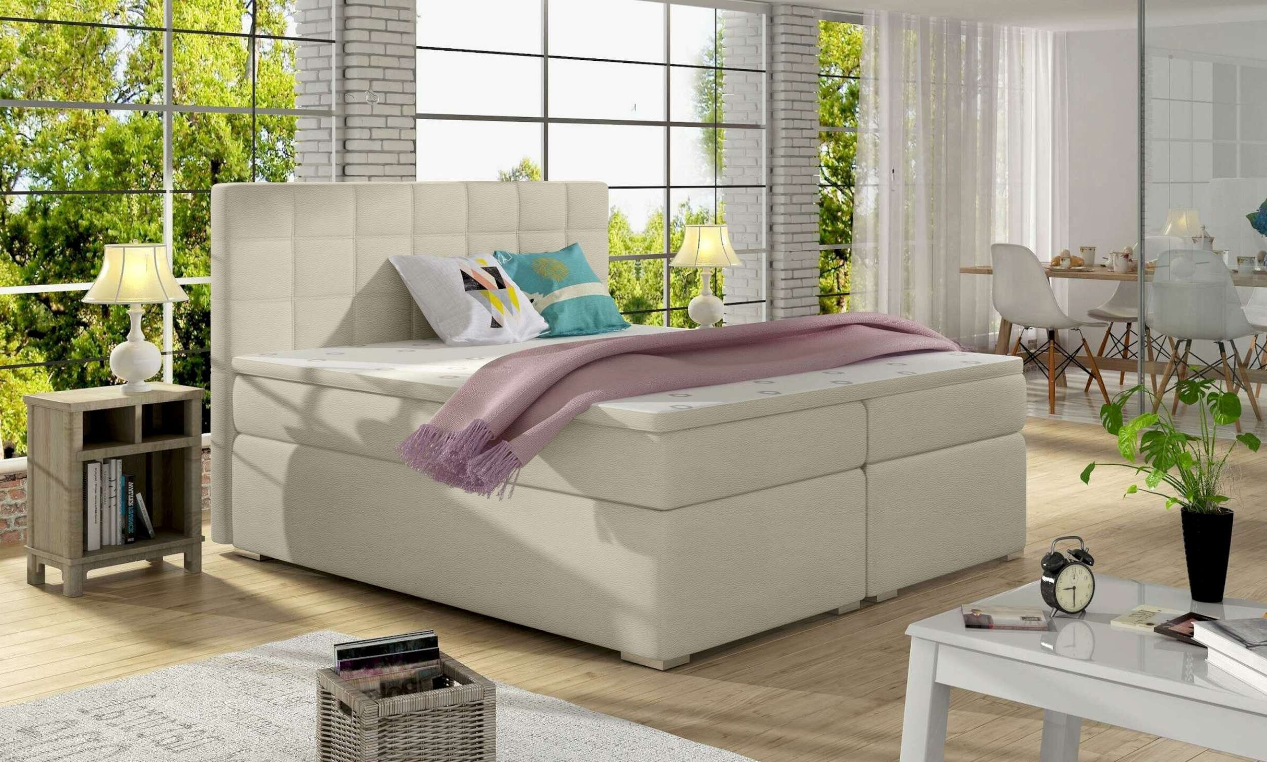99rooms Boxspringbett Neptune (Schlafzimmerbett, Bett), 140/160/180 günstig online kaufen