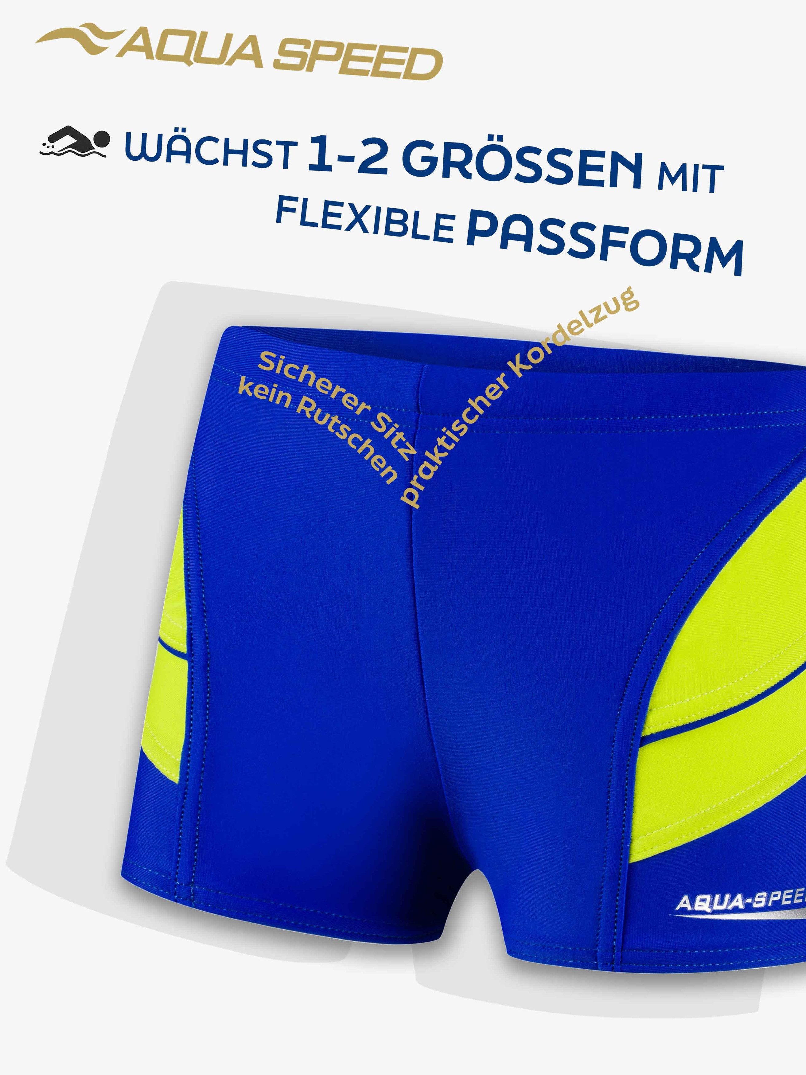Aqua Speed Badehose Eng anliegende Schwimmshorts 146 cm Hoher Komfort & Halt (Schnelltrocknende Schwimmhose – ideal für Pool, Meer & See) Weiches, elastisches M – Bild 4 von 5