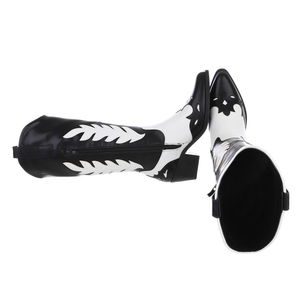 Ital-Design Damen Cowboyboots Western Westernstiefel (87380533) Blockabsatz günstig online kaufen