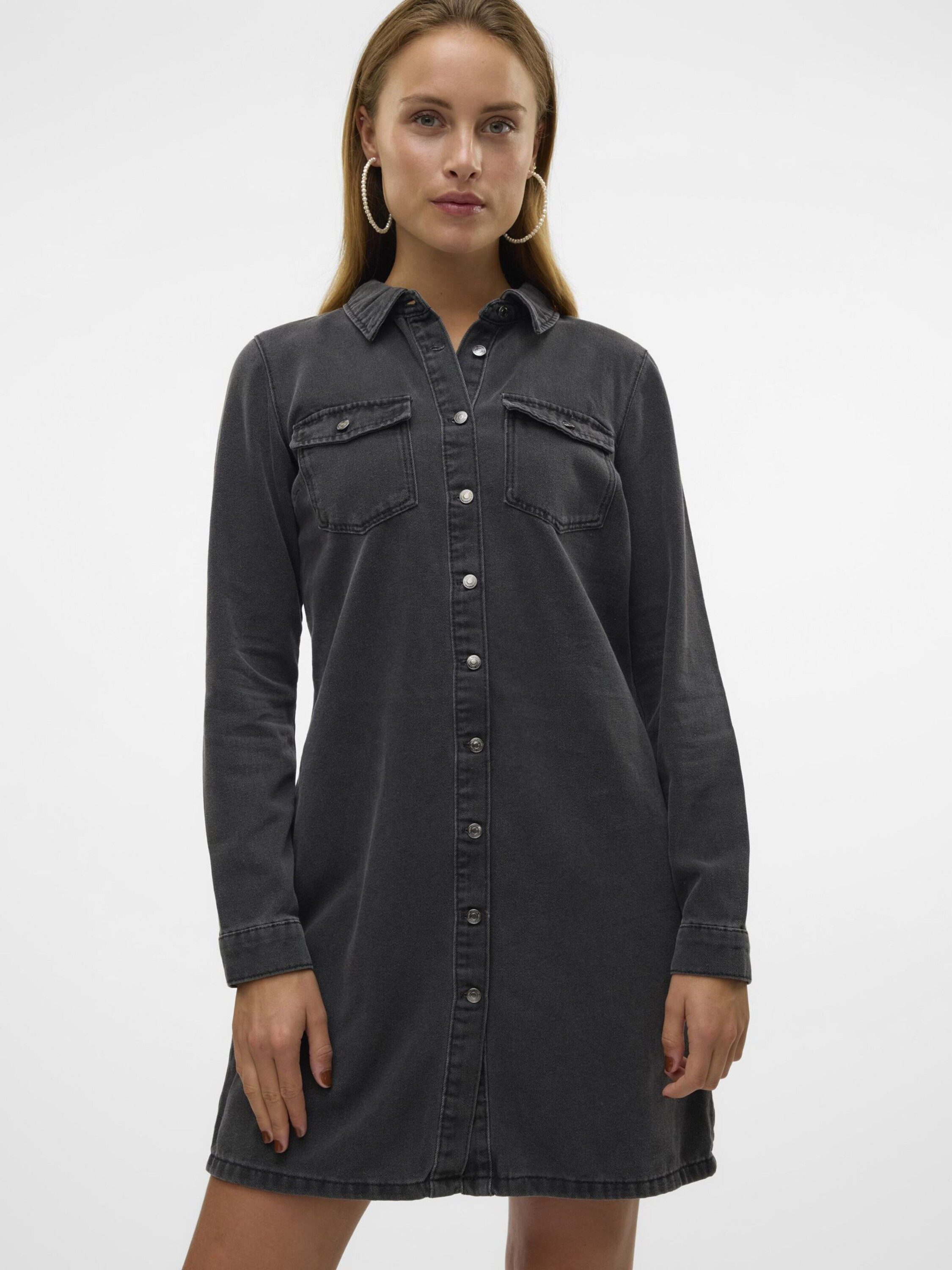 Vero Moda Blusenkleid VMJennie (1-tlg) Plain/ohne Details – Bild 5 von 5