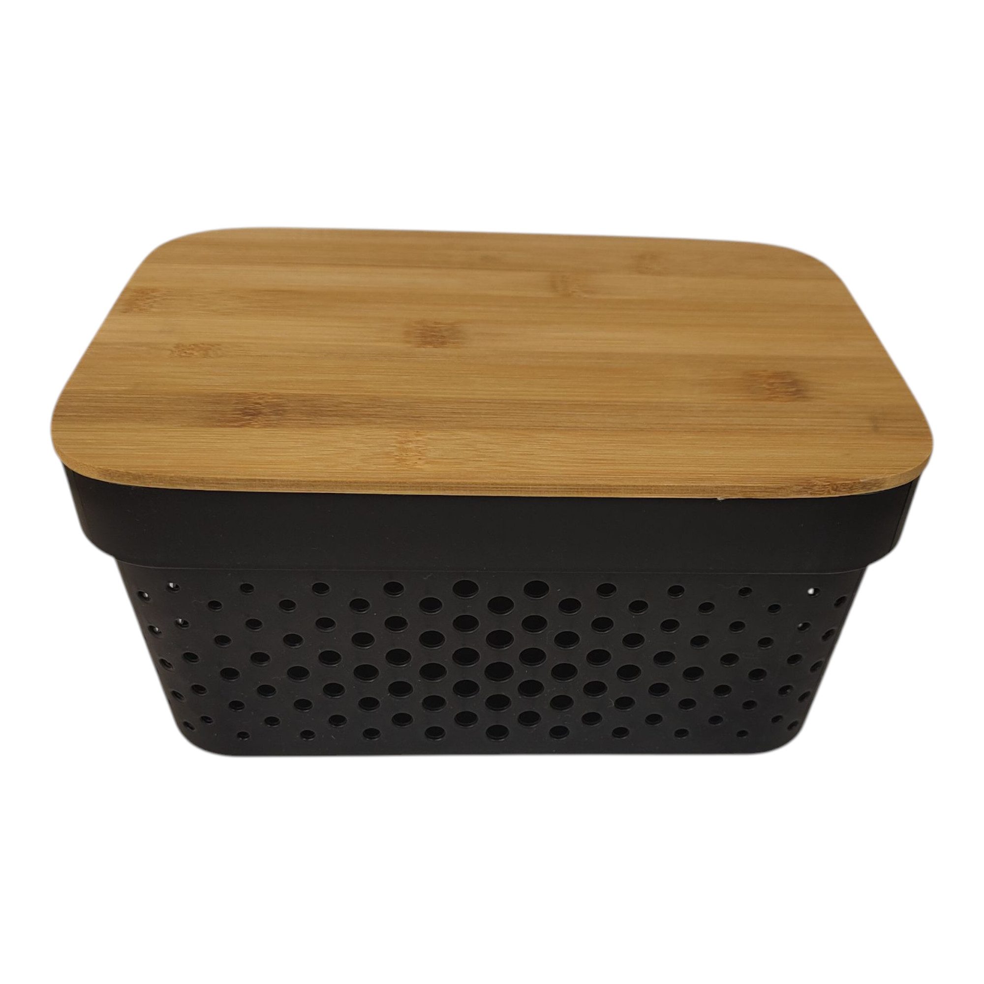 sesua Aufbewahrungsbox Aufbewahrungskorb mit Bambusdeckel & günstig online kaufen