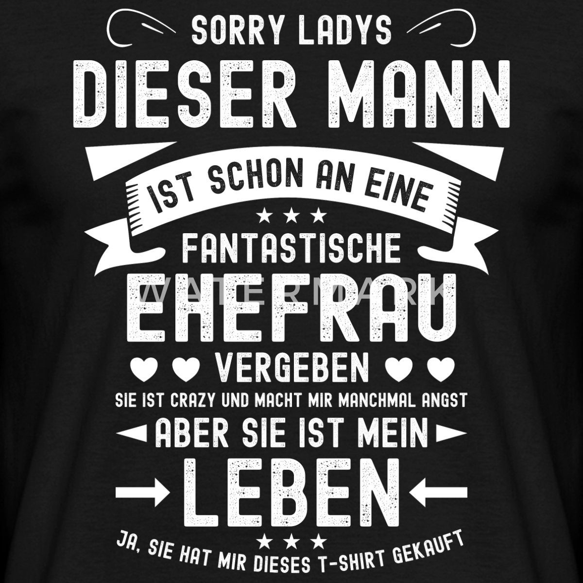 Spreadshirt T-Shirt Ehemann Geschenk Witzig Hochzeitstagsgeschenk Hochzeitstag Männer T-Sh (1-tlg)