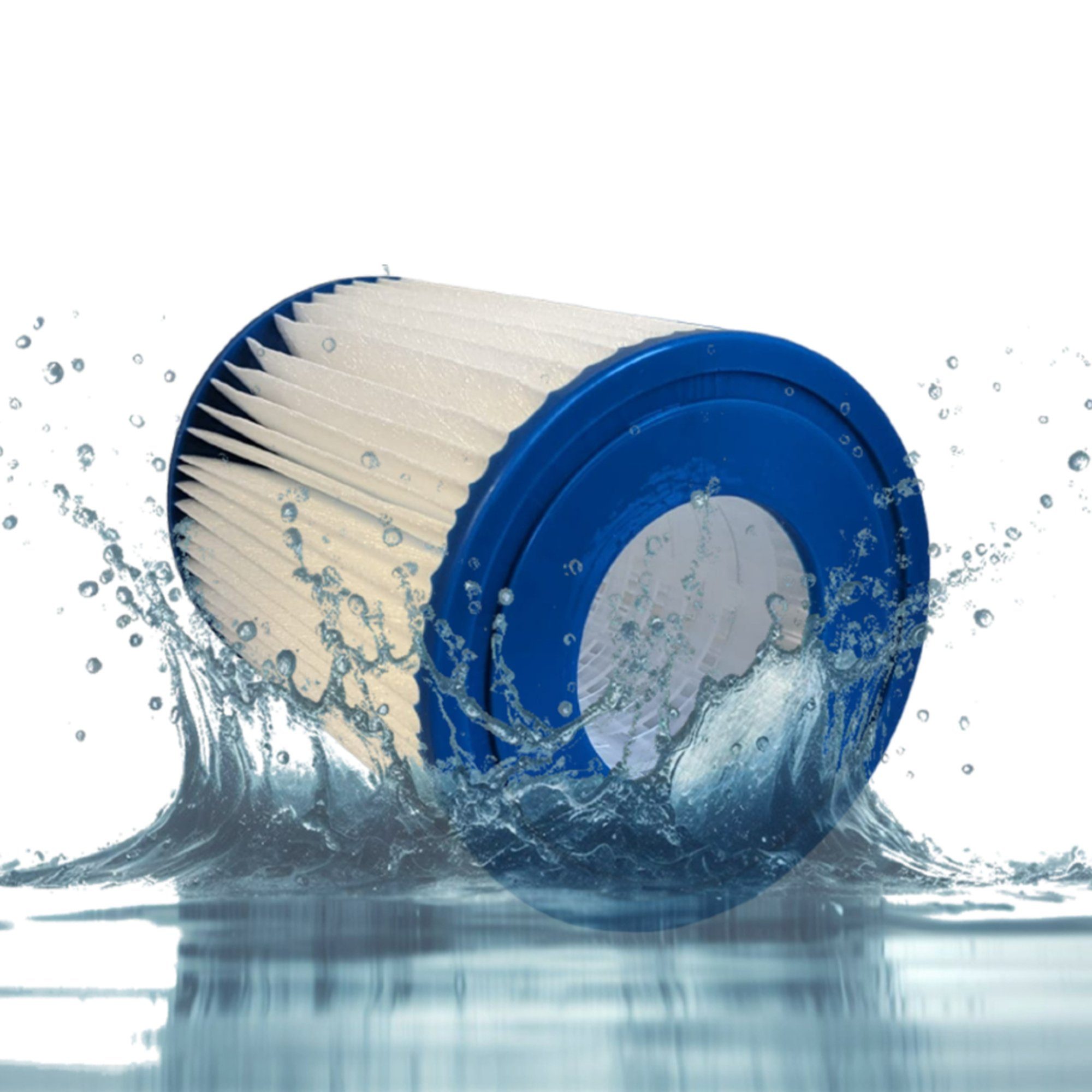 Pool-Filterkartusche 1 Filter Pool für Bestway Typ II Größe 2 Filterkartusche Ersatzfilter