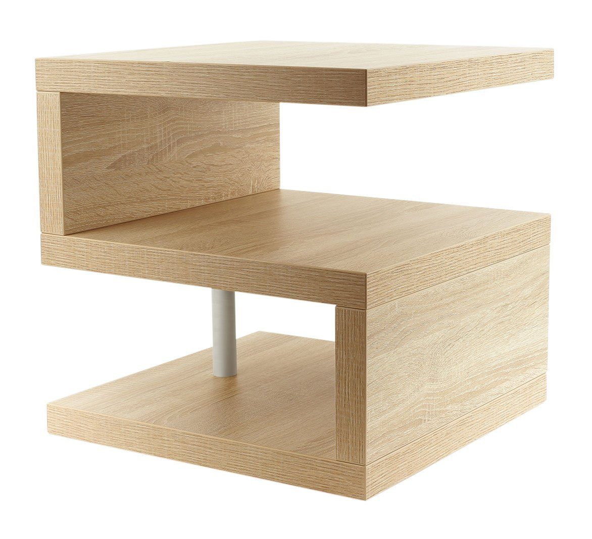 Levandeo® Couchtisch, Couchtisch Sigi Sonoma Eiche günstig online kaufen