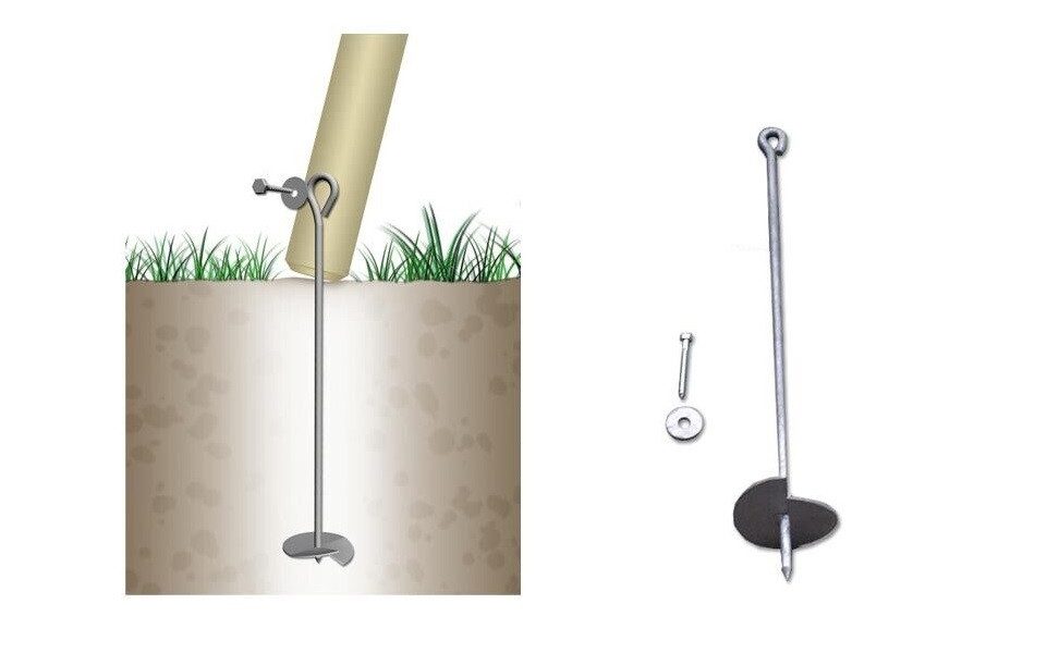 Gartenpirat Schaukelanker Bodenanker verzinkt Erdanker Anker günstig online kaufen
