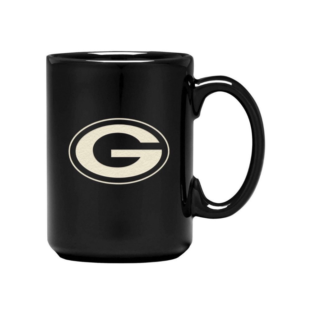 Green Bay Packers Becher Green Bay Packers Laser Etched Sand Curved Mug, Keramik