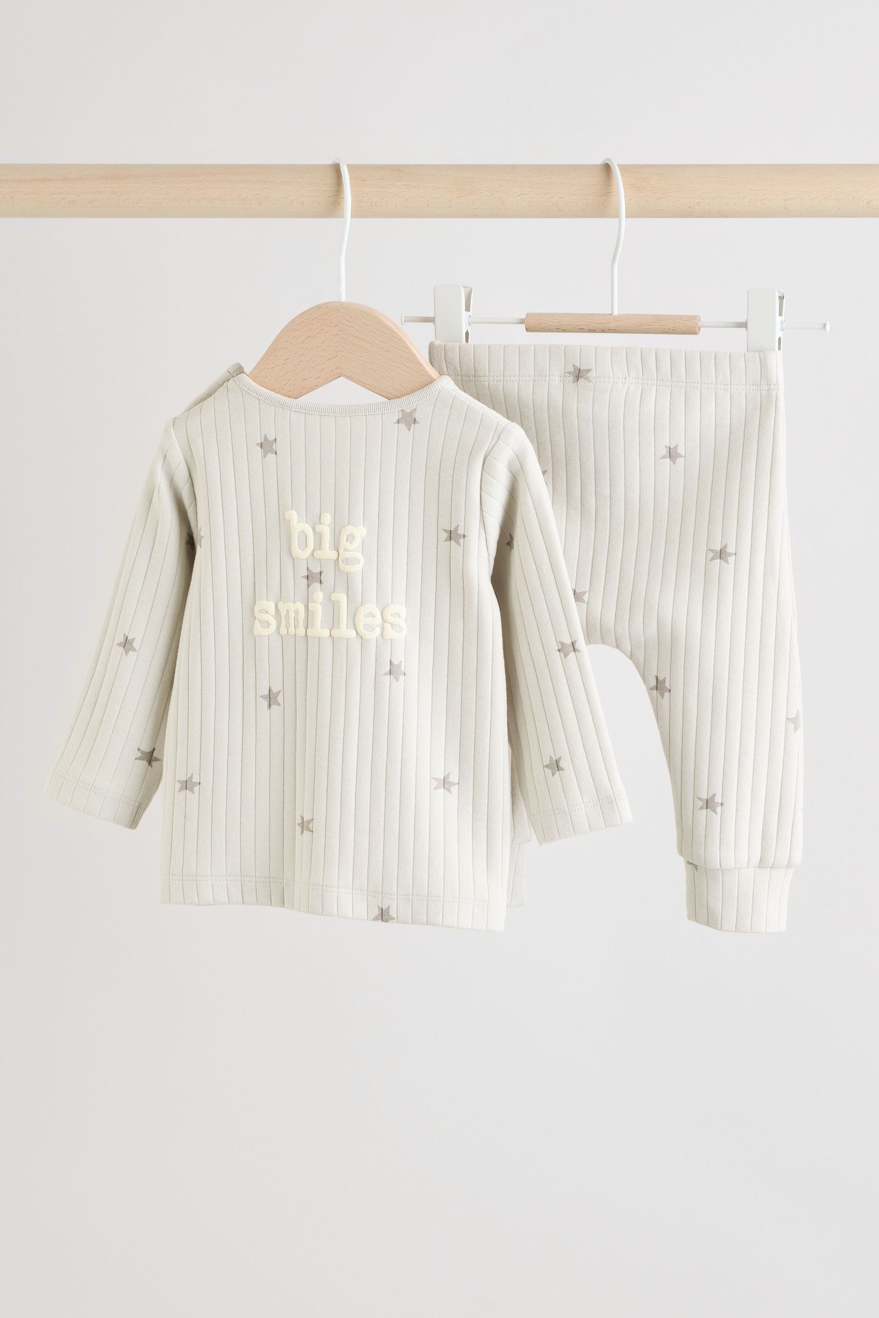 Next Langarmshirt & Leggings Baby Oberteil und Leggings im Set (2-tlg)