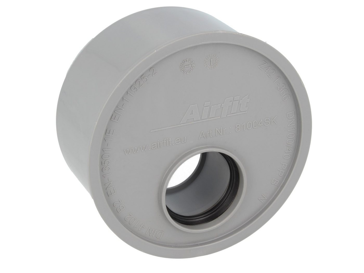 Thumbnail - Airfit GmbH & Co. KG Ablaufrohr Innen-Reduzierstücke, superkurz, für HT-Rohr, zum Einstecken in Muffe