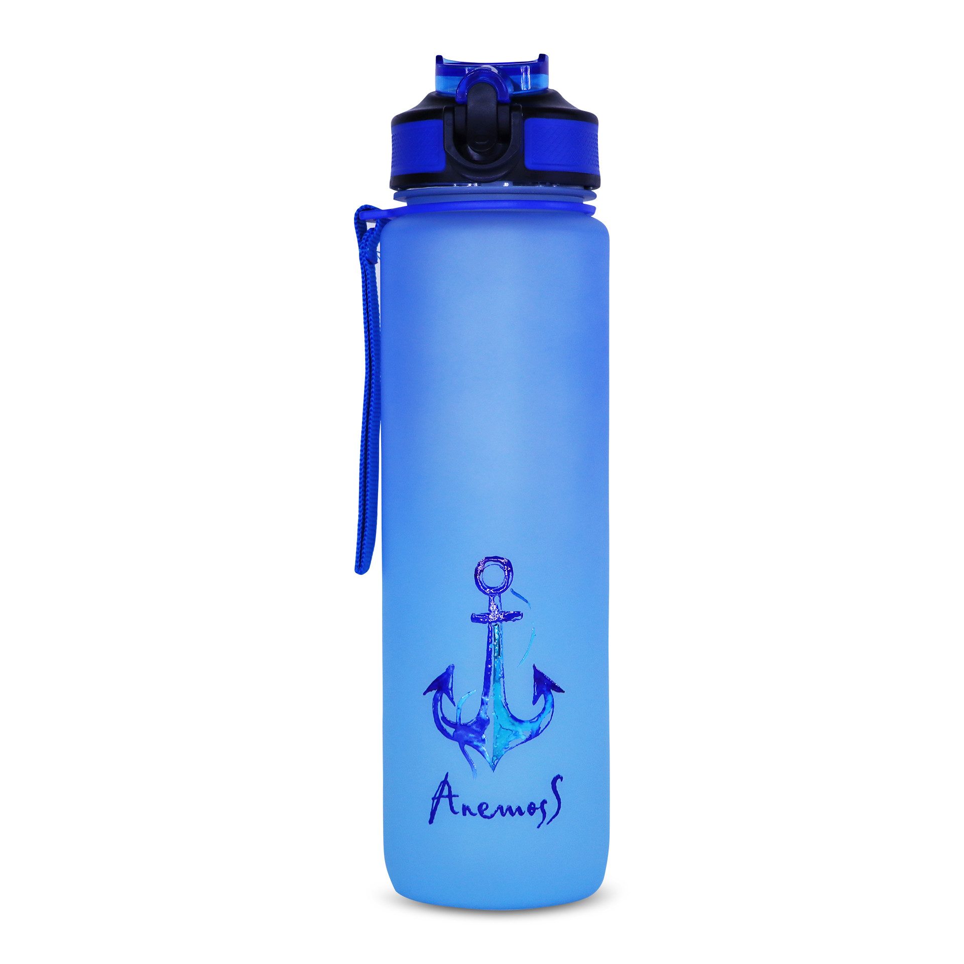 ANEMOSS Rasiermug ANEMOSS Anker Muster Tritan Wasserflasche