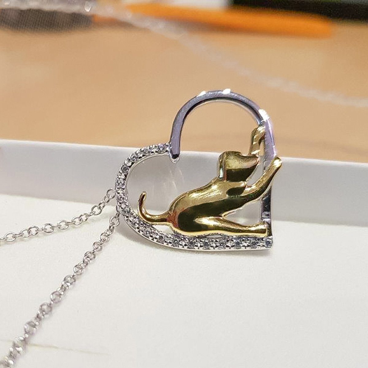 Schmuck-Elfe Kette mit Anhänger Hund Doggy günstig online kaufen