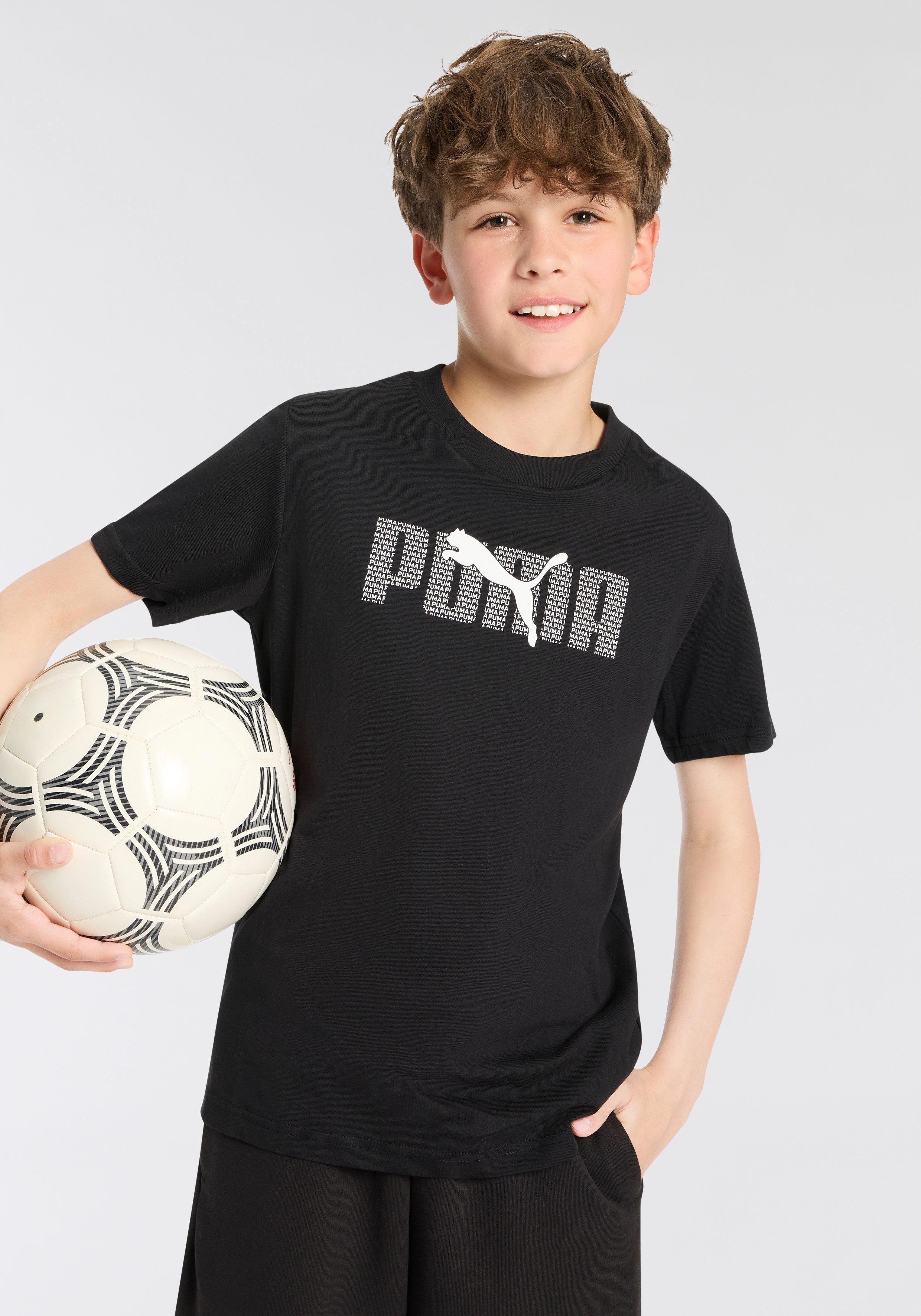 PUMA T-Shirt ESS LOGO LAB TEE günstig online kaufen